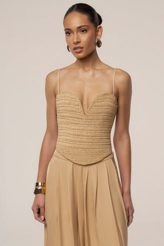 Beige Natural Form Corset