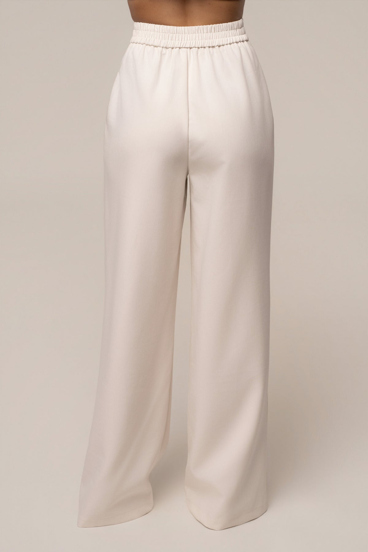 Ivory Always Ready Tailored Trouser