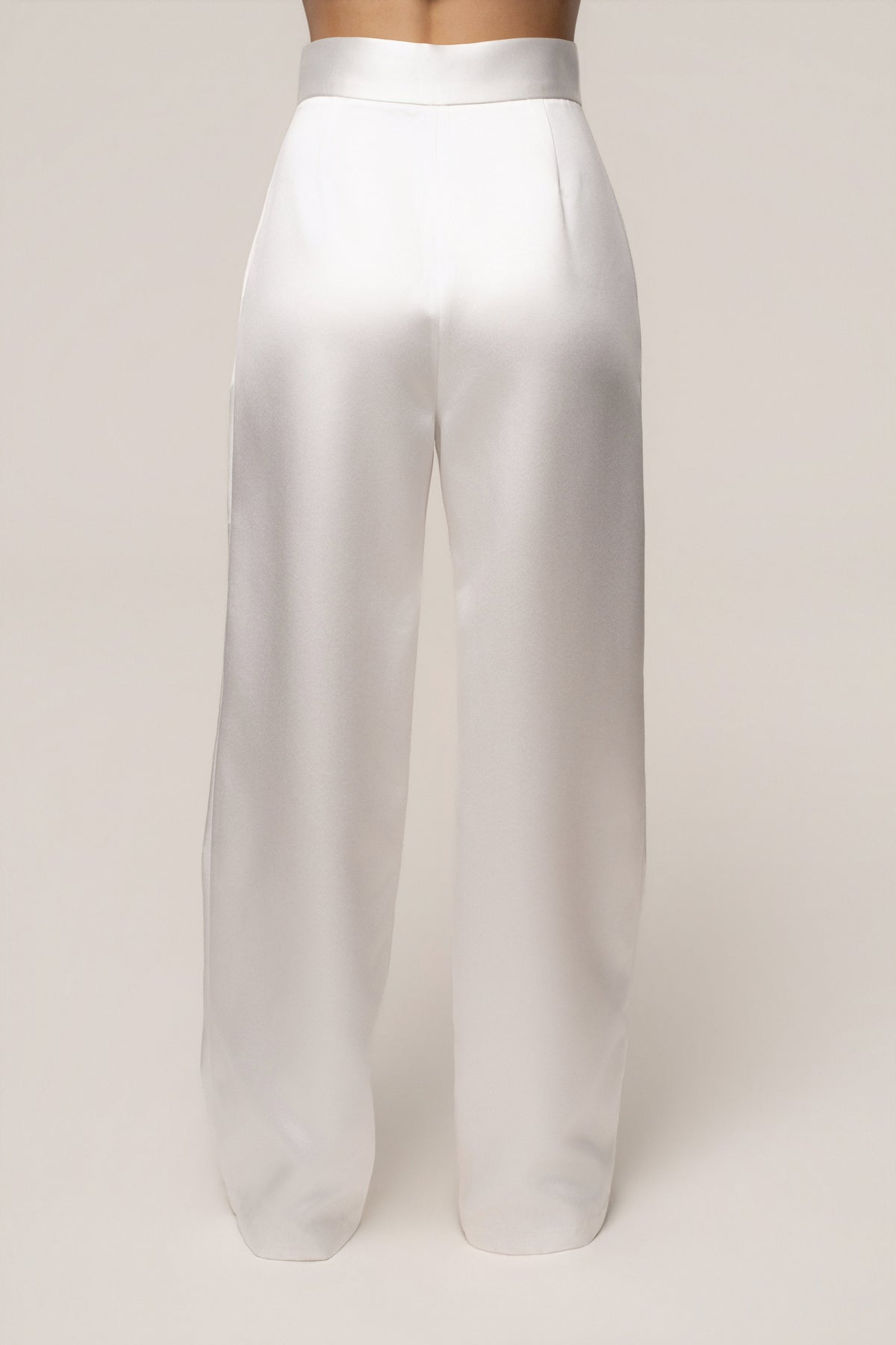 White City Nights Satin Trouser