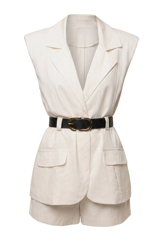 Ivory Main Agenda Romper