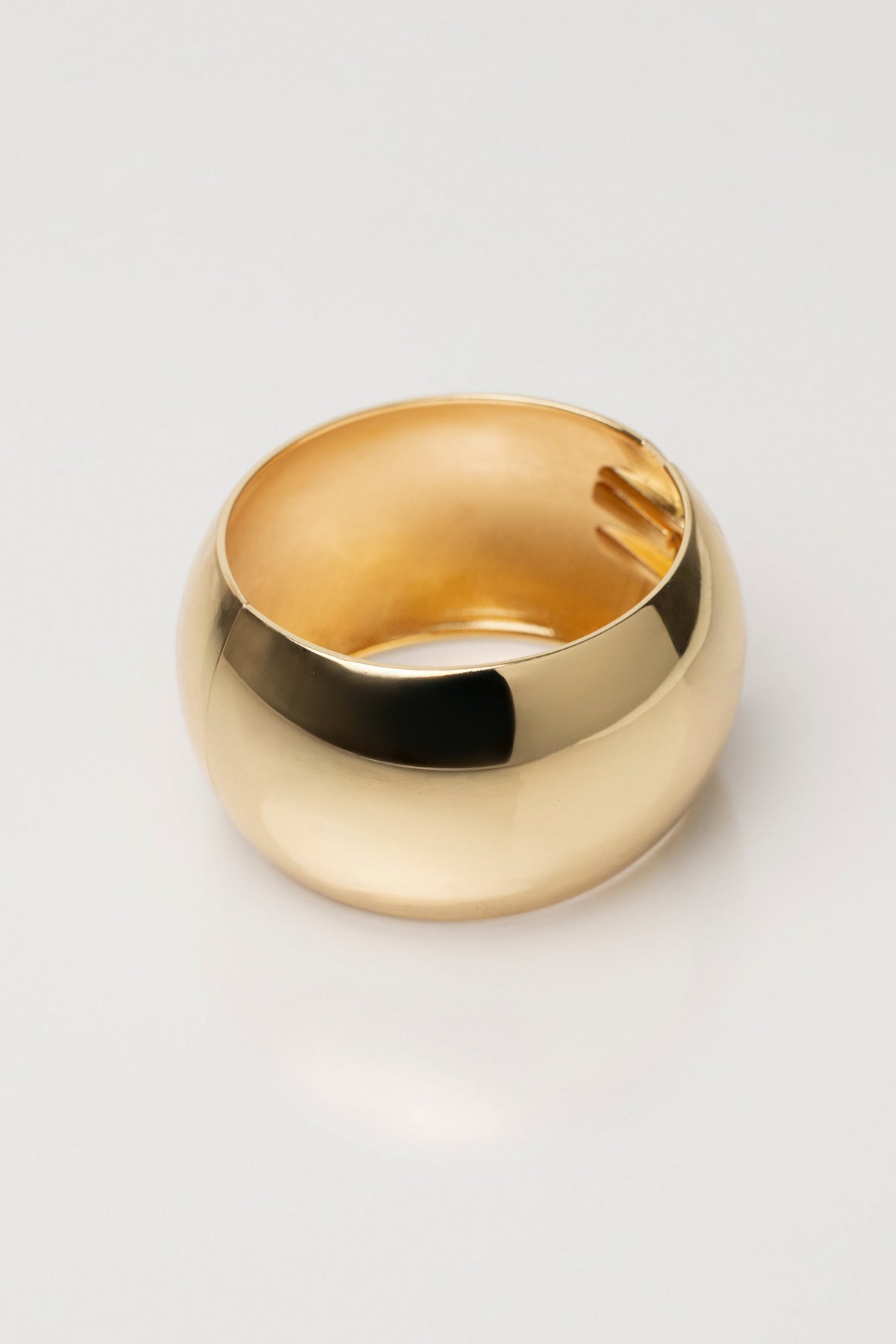 Gold Zena Hinge Bracelet