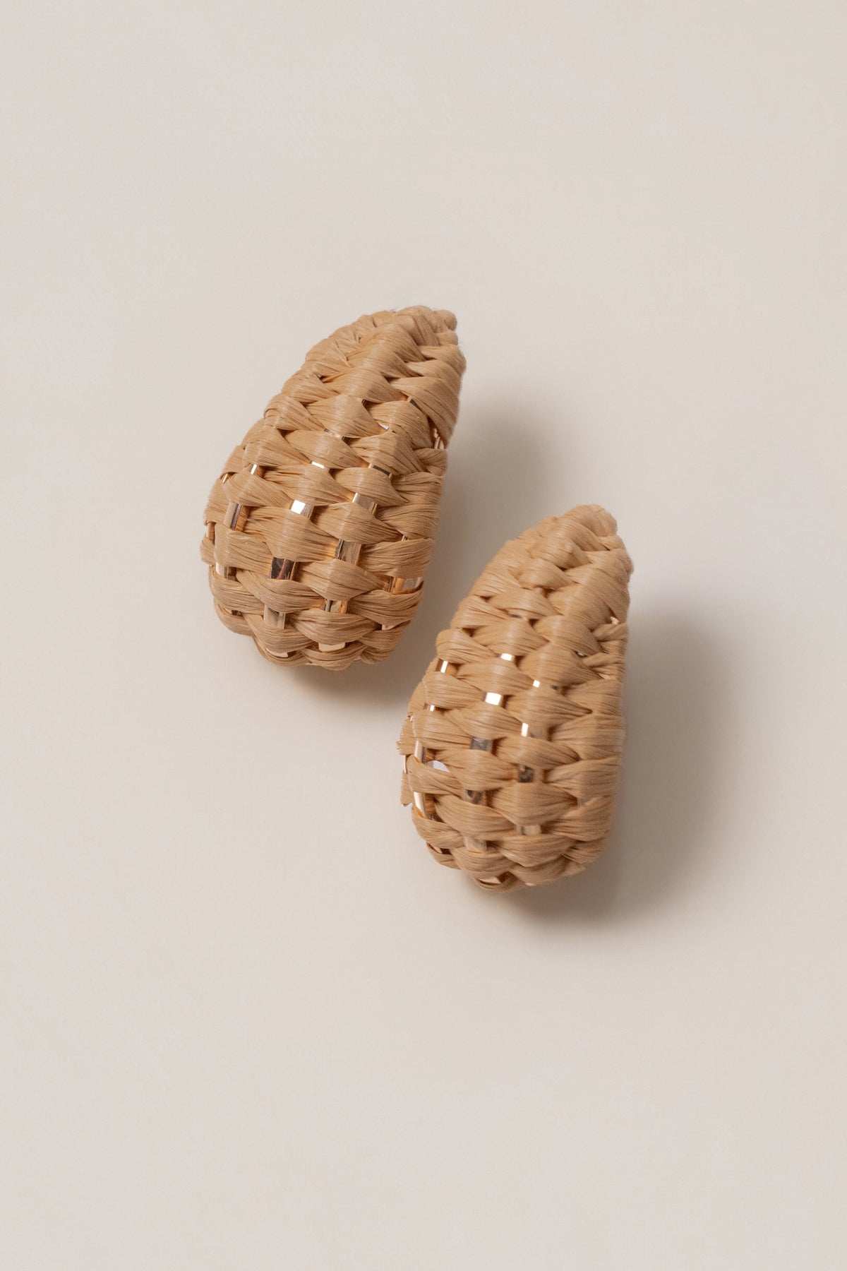 Natural Tulum Texture Earrings