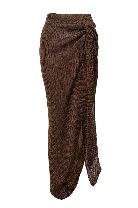 Bronze Sunlit Metallic Sarong