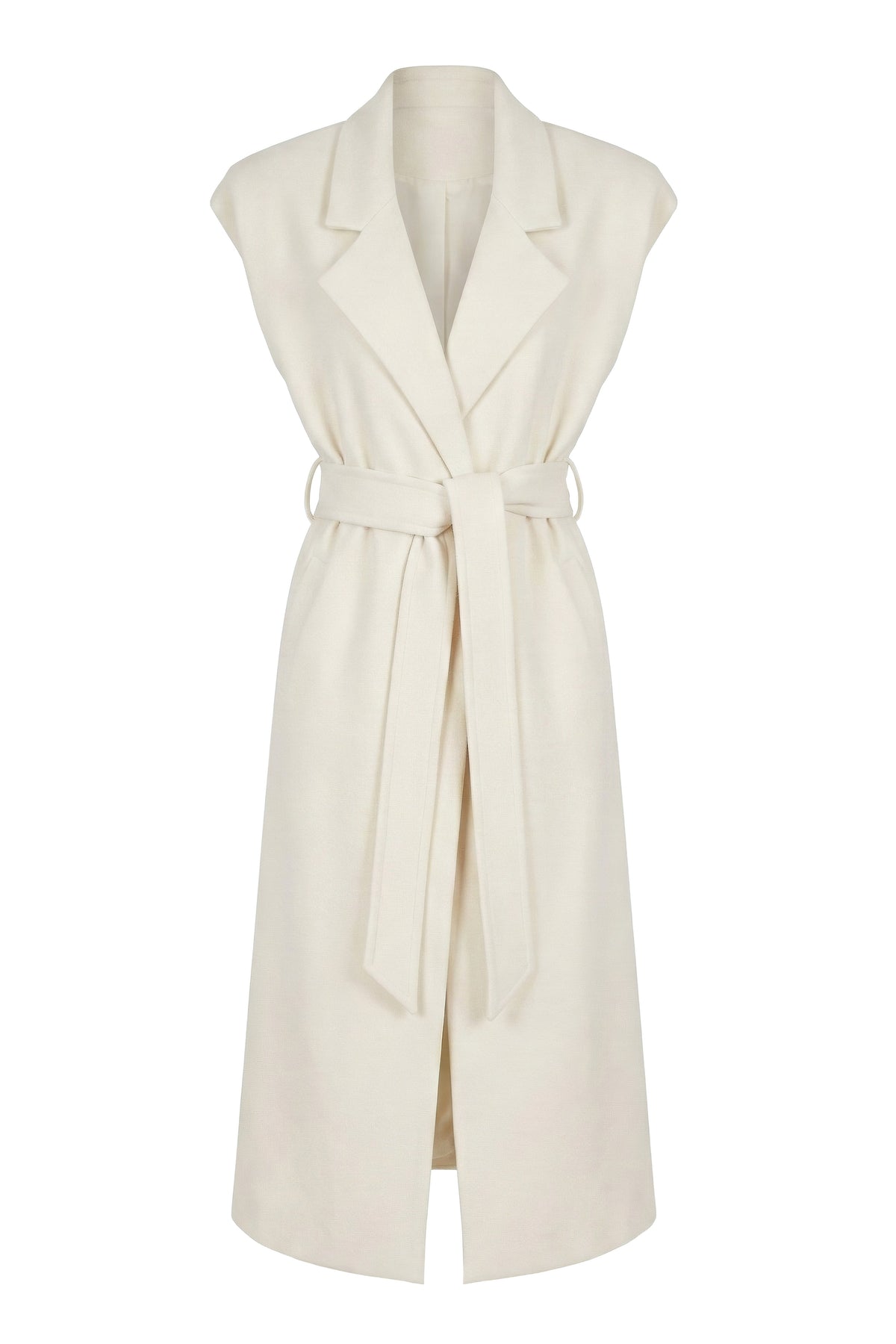 Ivory Cloud Woven Coat