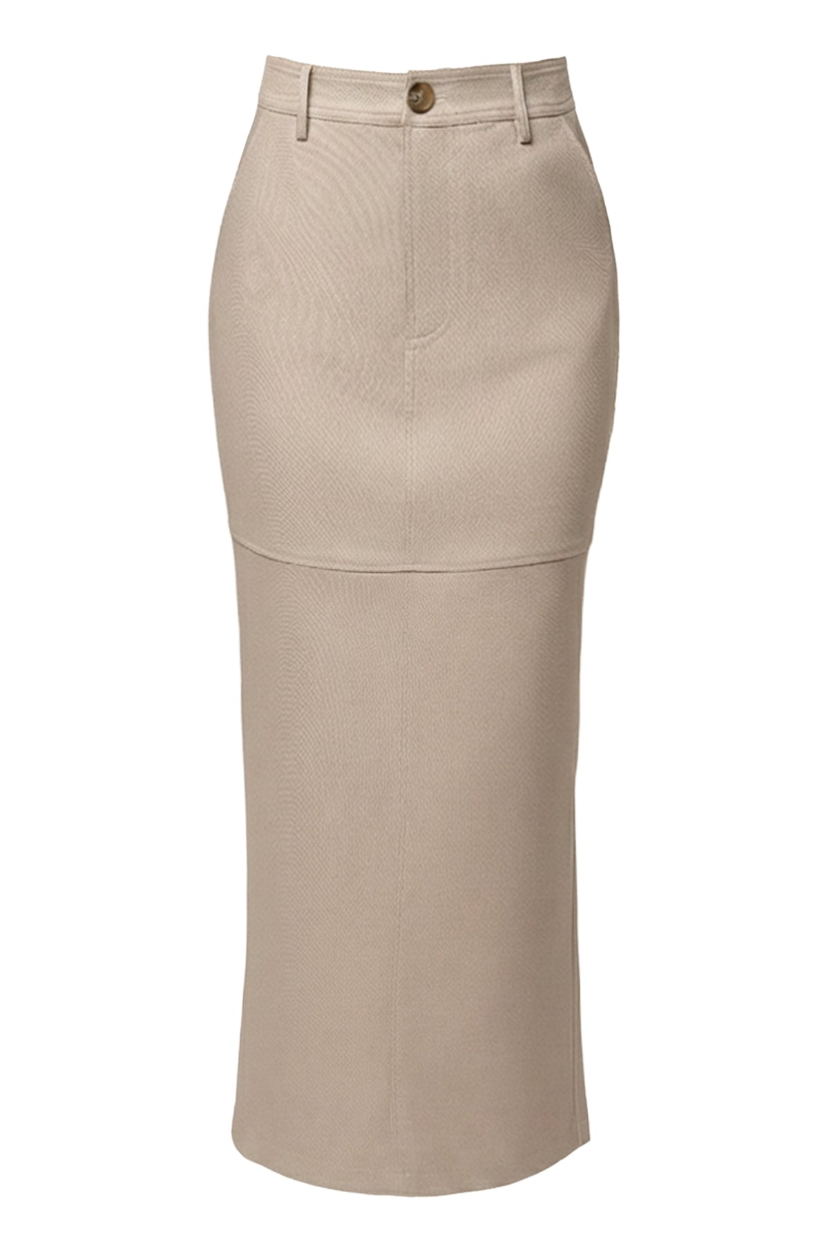 Beige In Focus Skirt