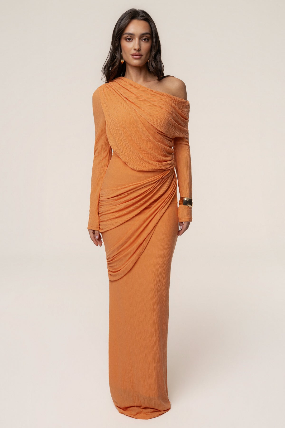 Coral Paradise Hills Maxi Skirt