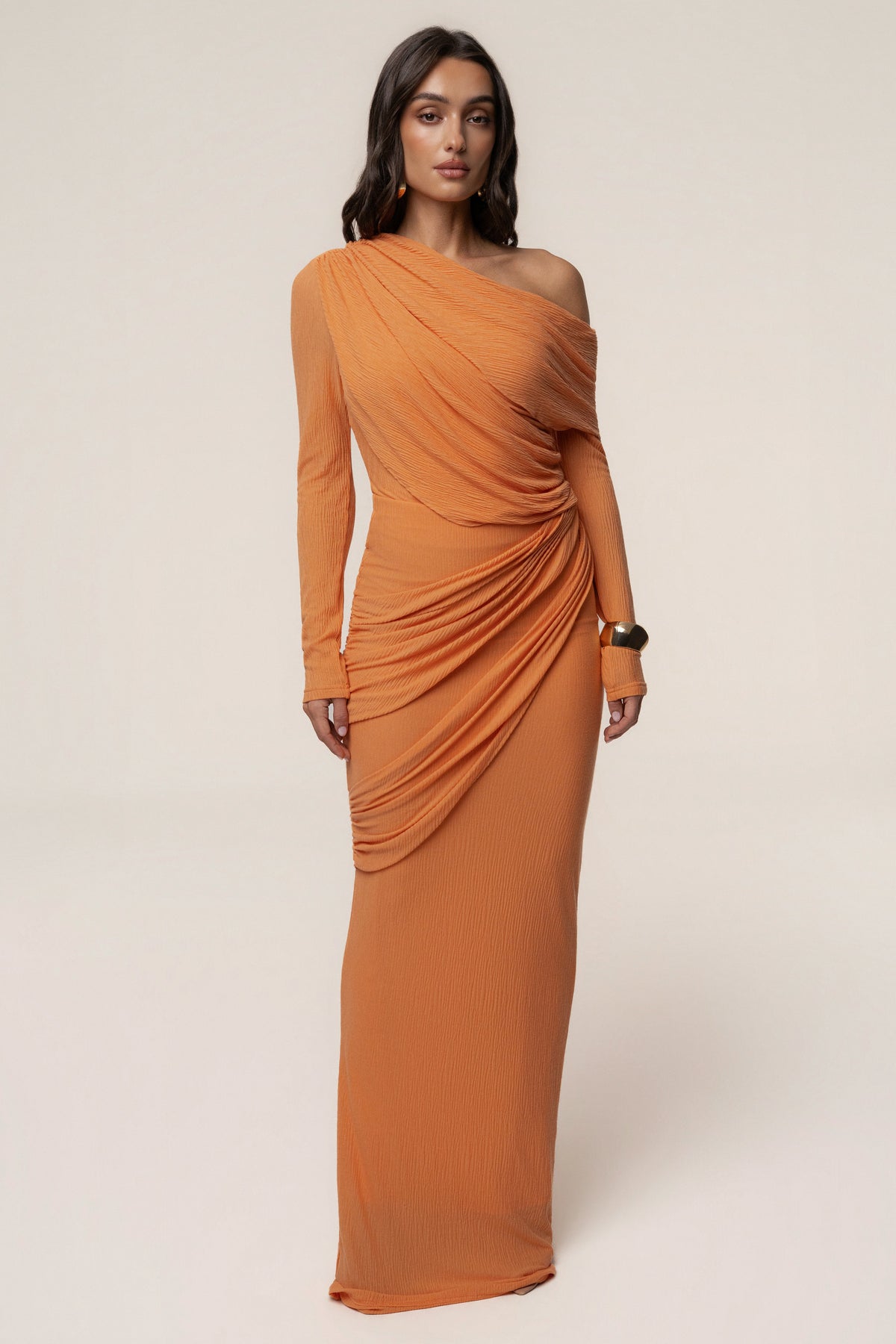 Coral Paradise Hills Maxi Skirt