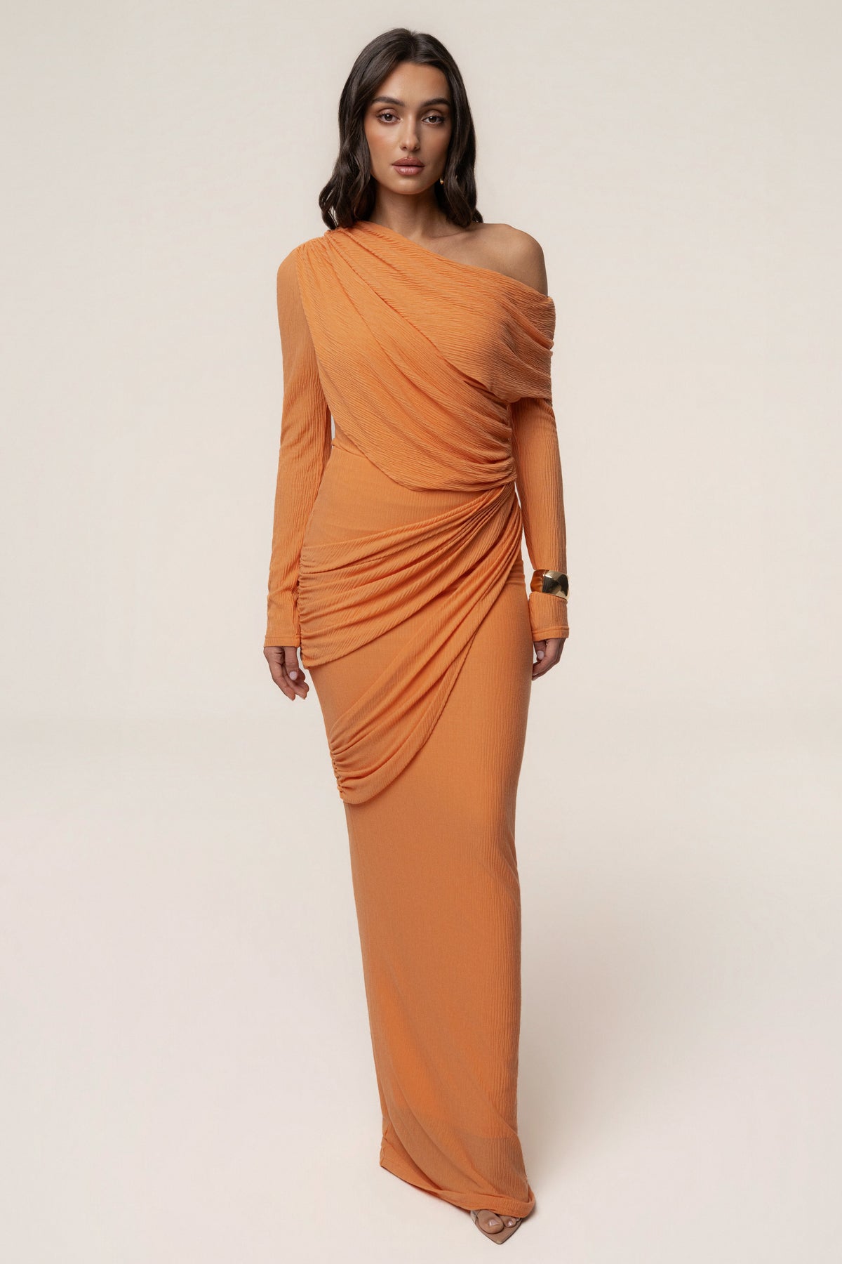 Coral Paradise Hills Maxi Skirt