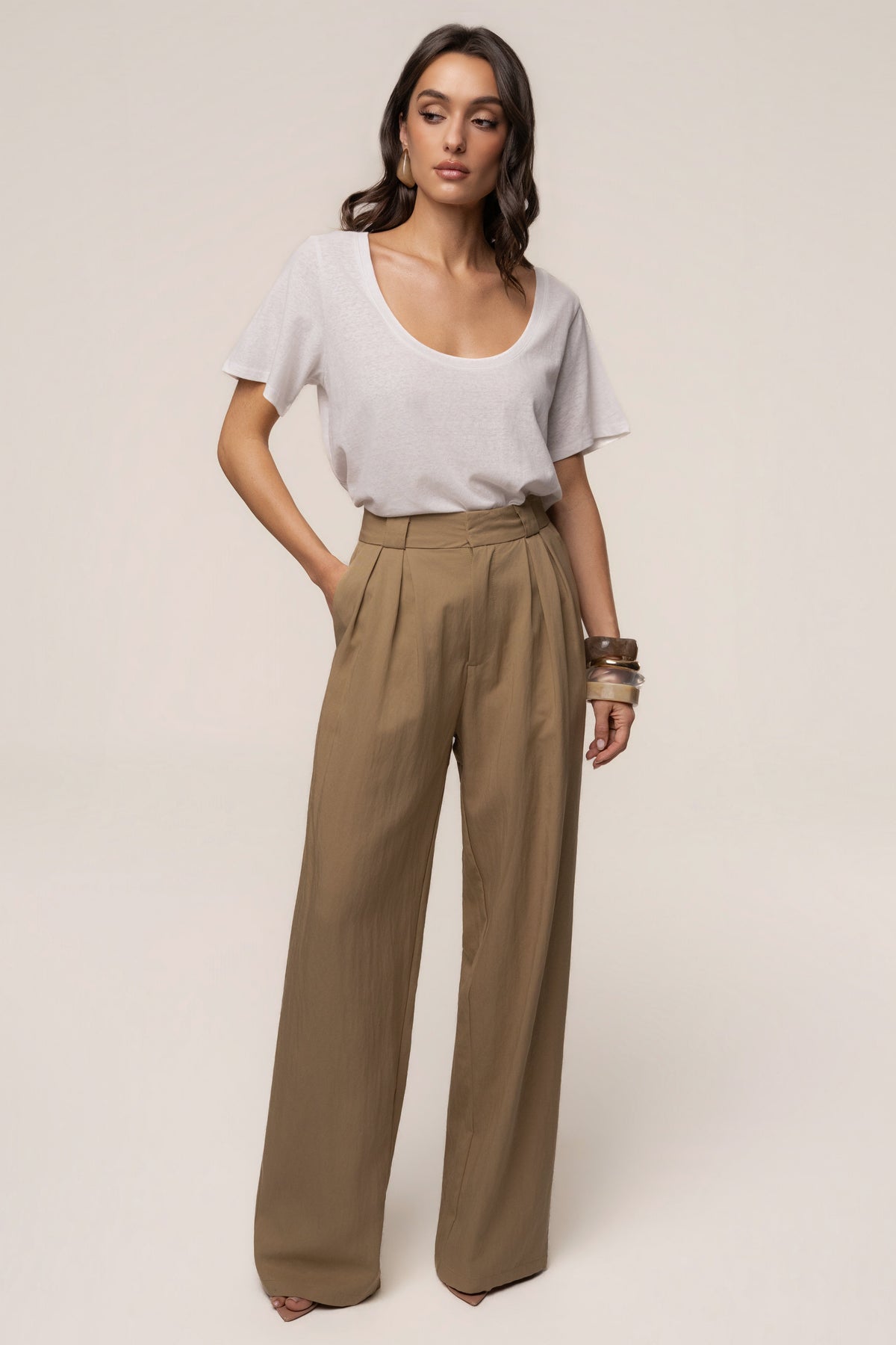 Olive Stay Ready Trouser