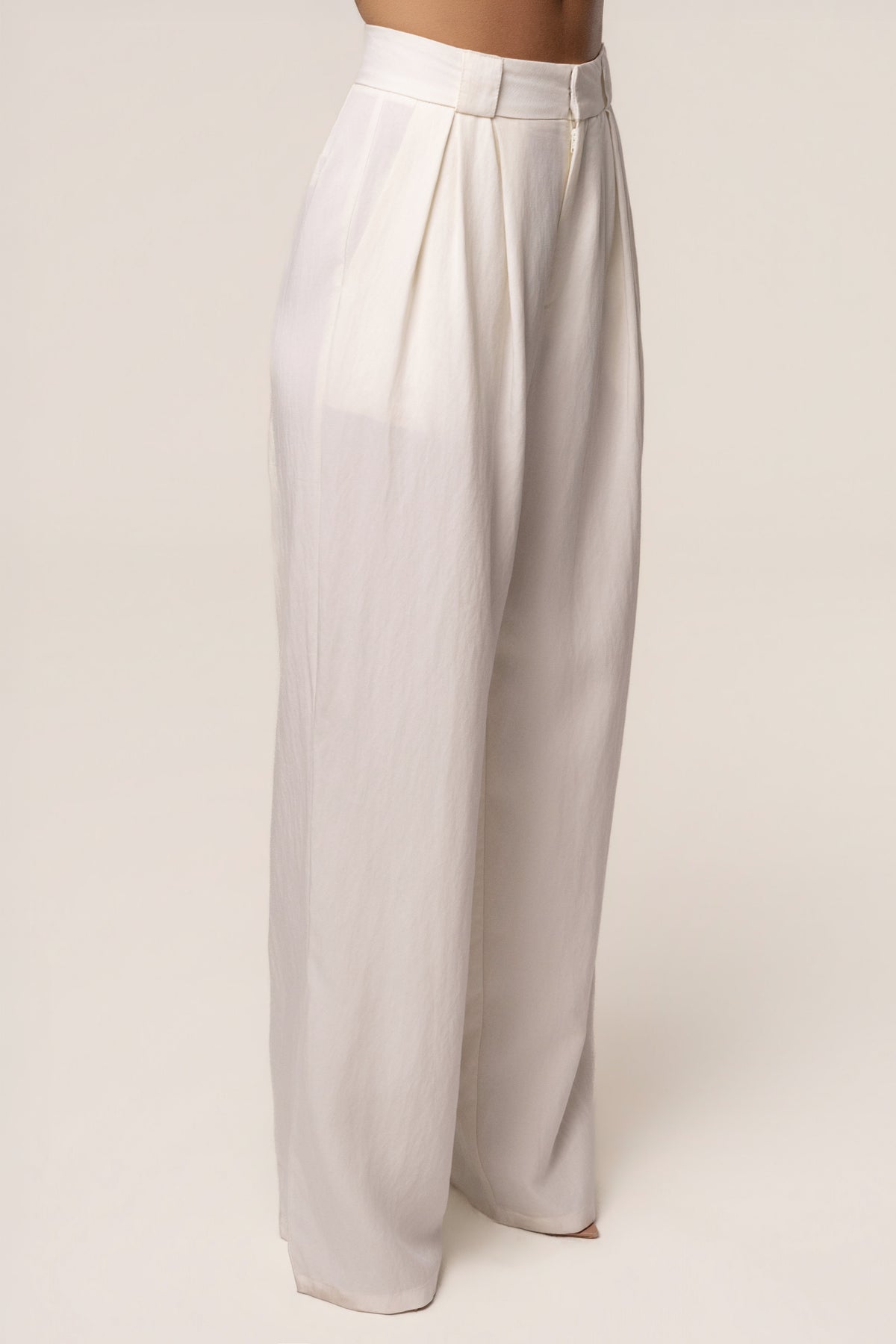 Ivory Stay Ready Trouser