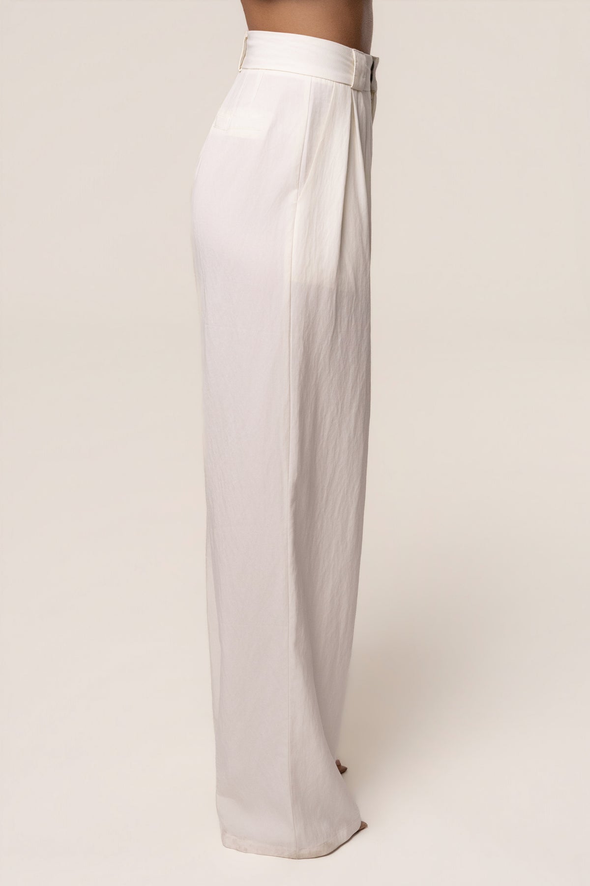 Ivory Stay Ready Trouser