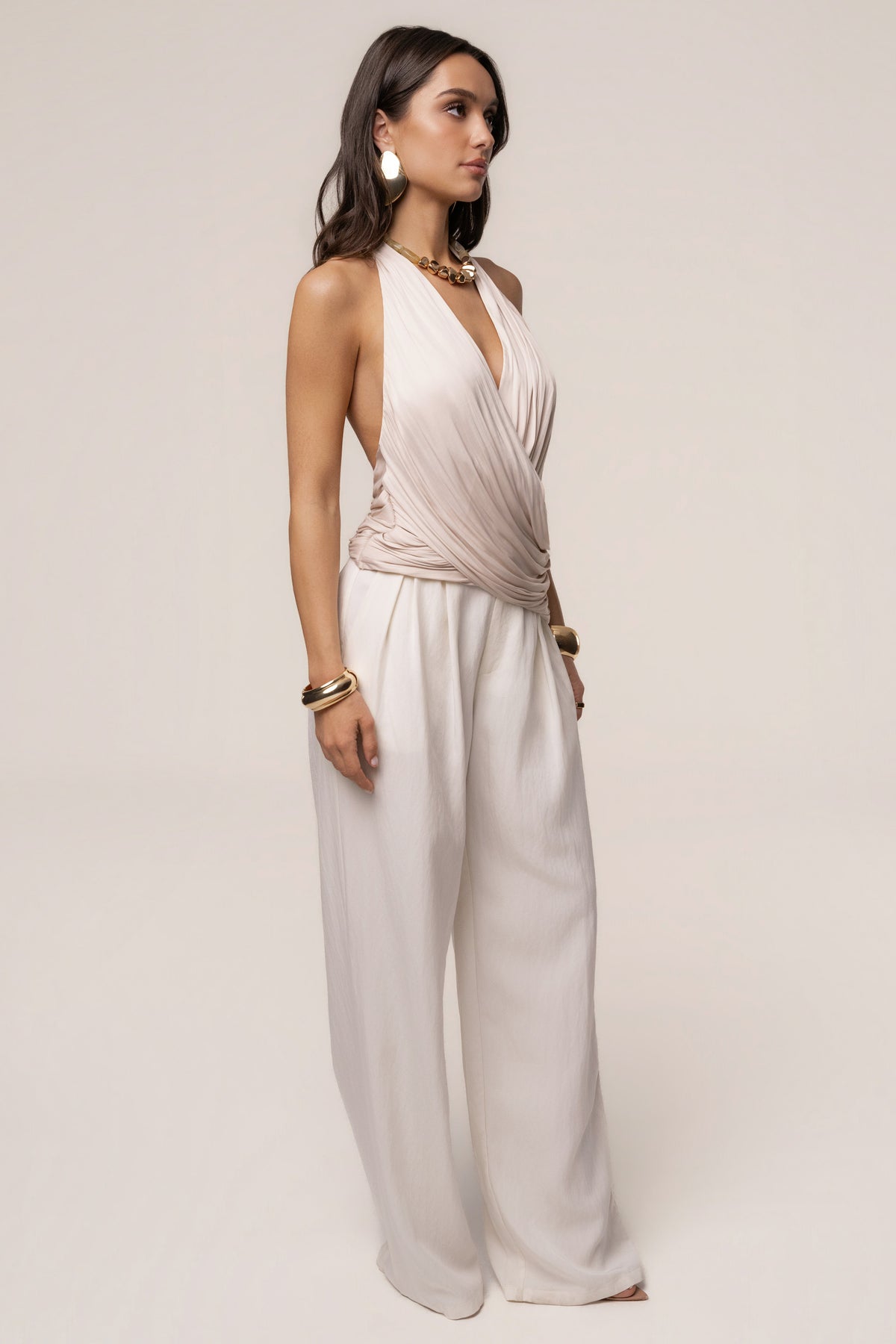 Ivory Stay Ready Trouser