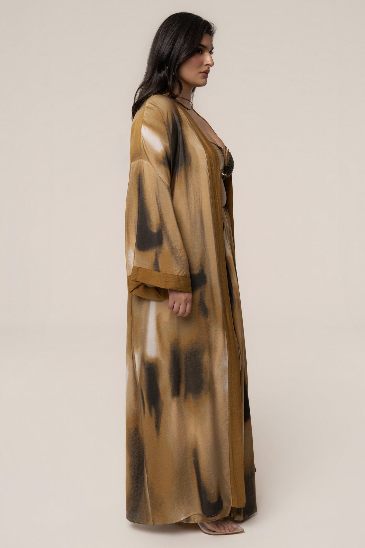 Brown Desert Oasis Duster