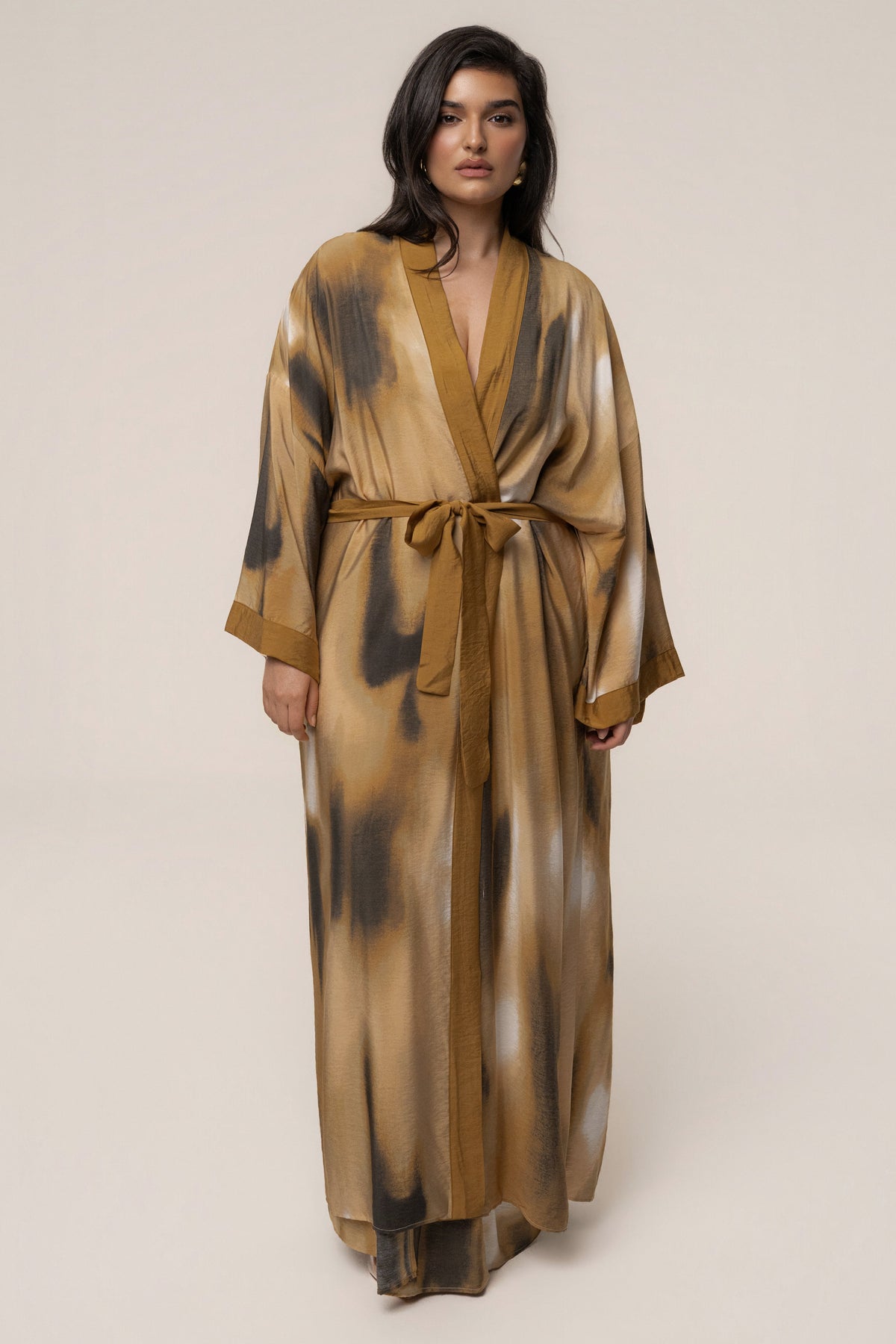 Brown Desert Oasis Duster