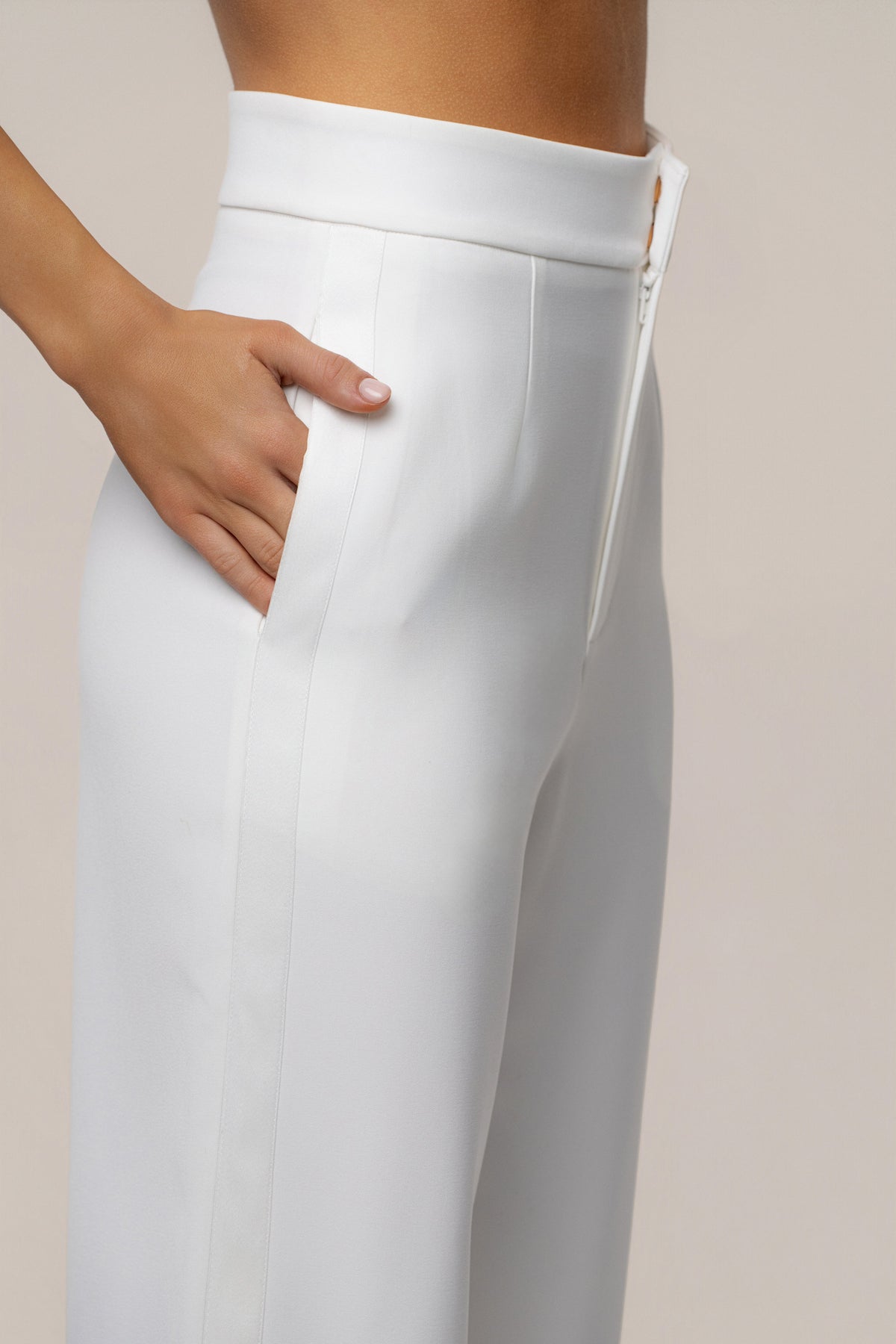Ivory Suite Life Woven Pant
