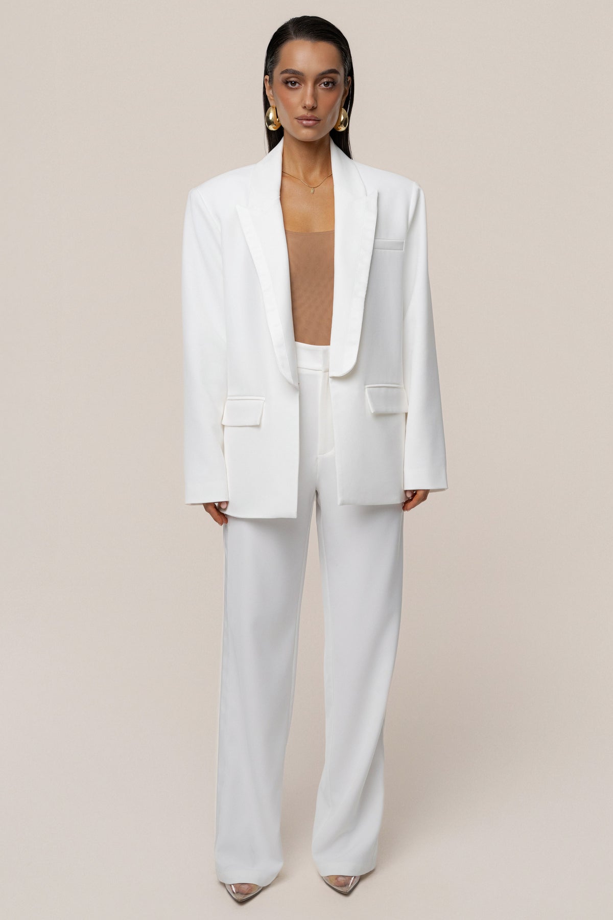 Ivory Suite Life Woven Pant