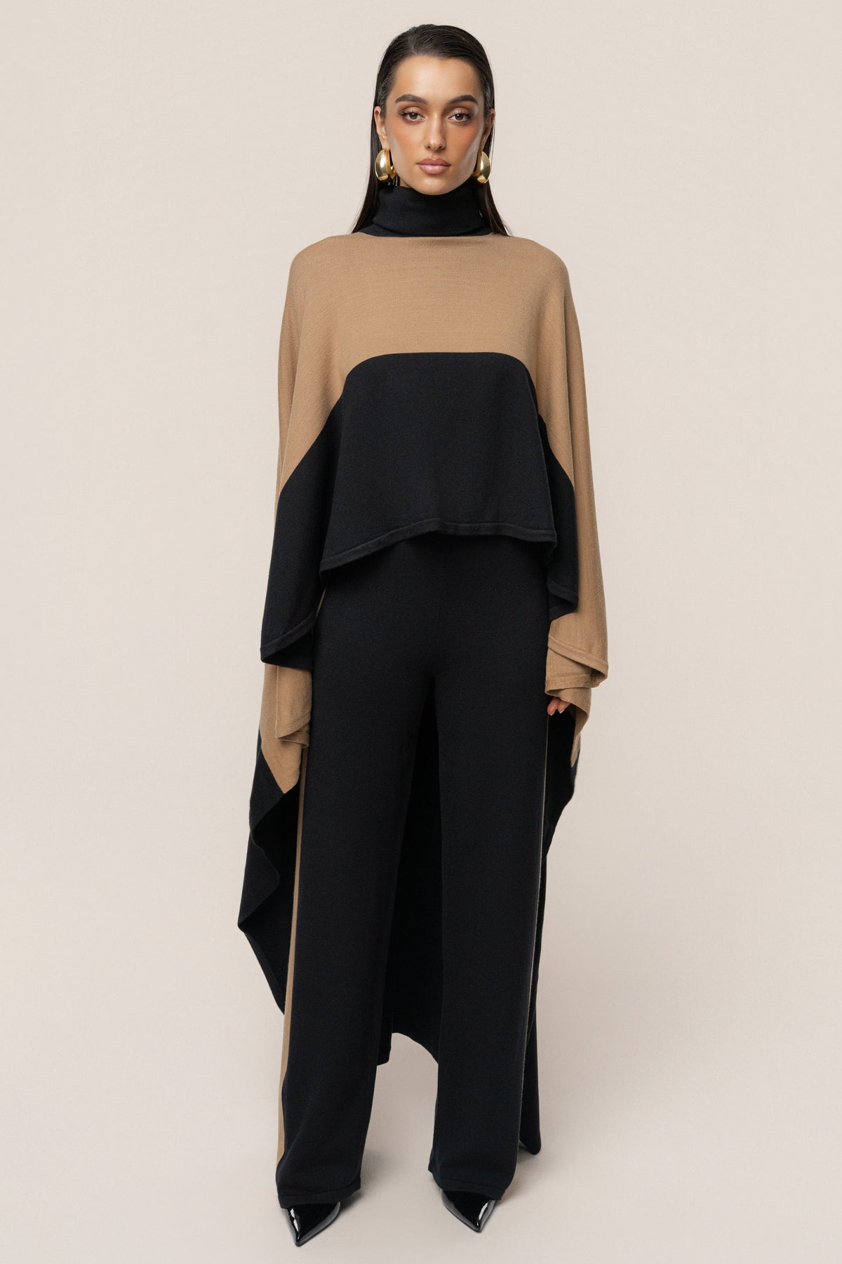 Black Chasing Fall Contrast Pant
