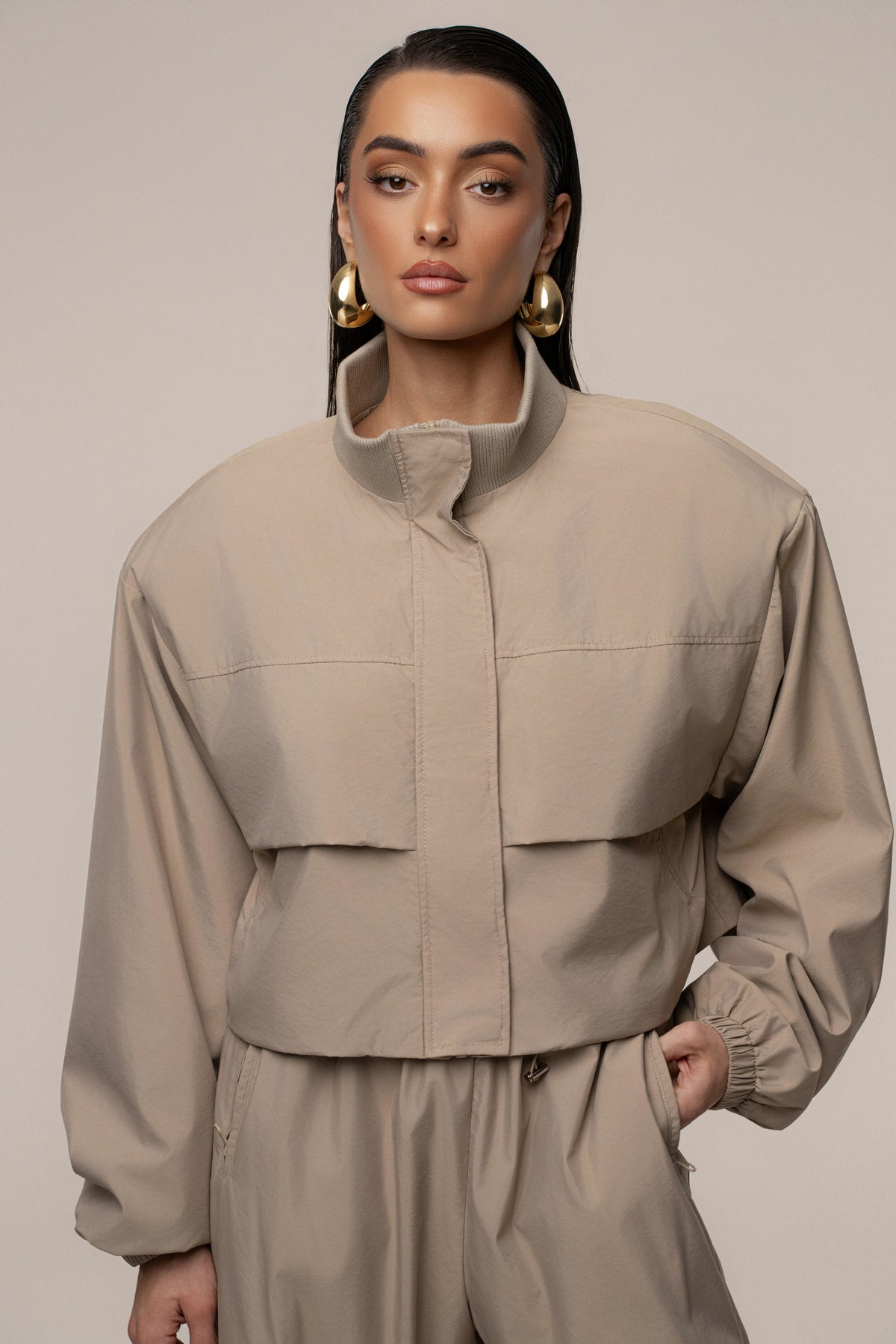 Beige Endure Jacket