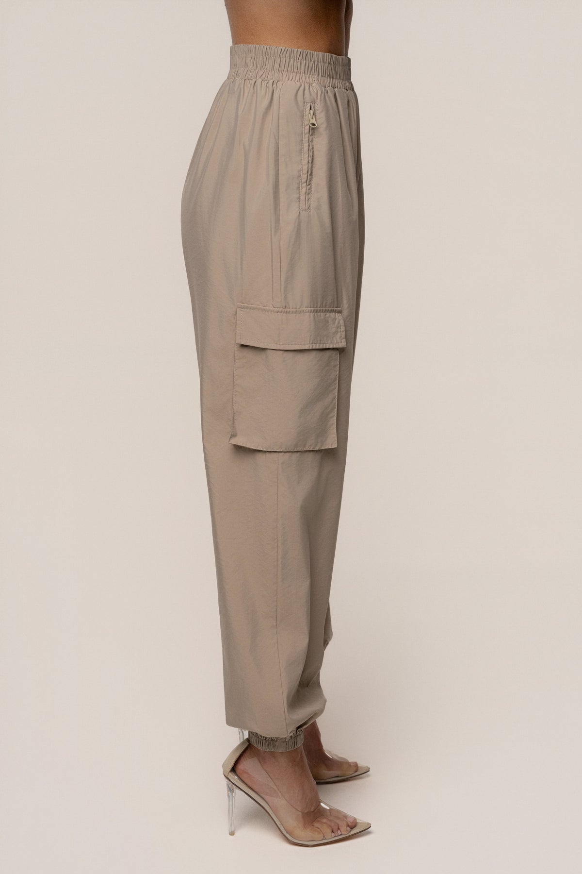 Beige Endure Jogger