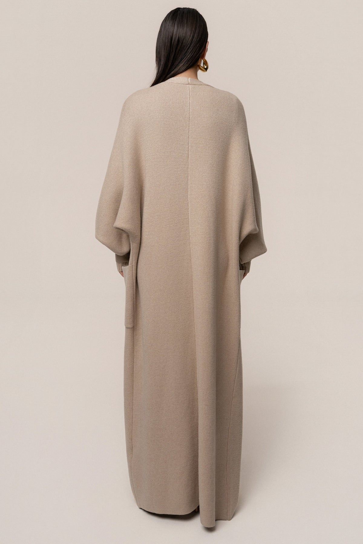 Beige Soft Embrace Cardigan