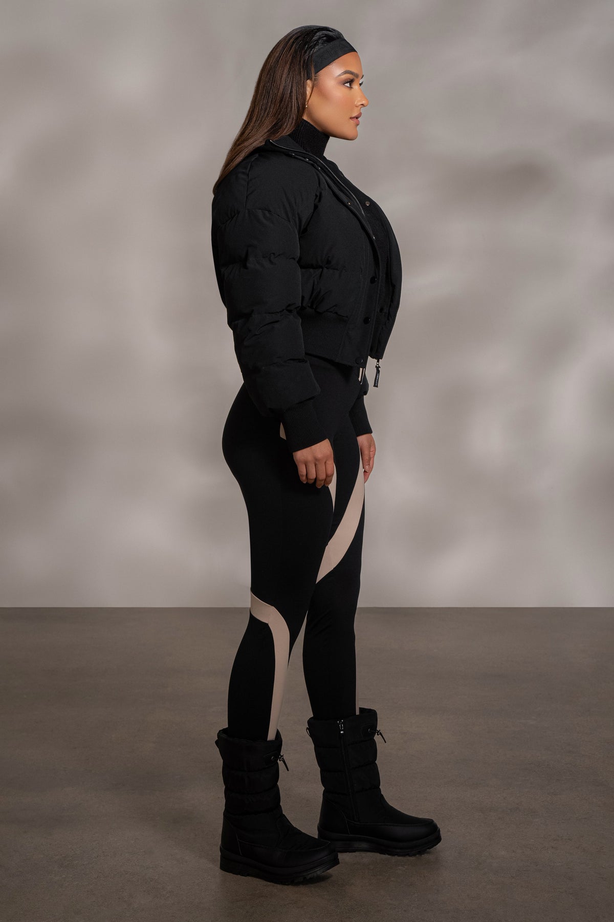 Black Valen High Waisted Leggings