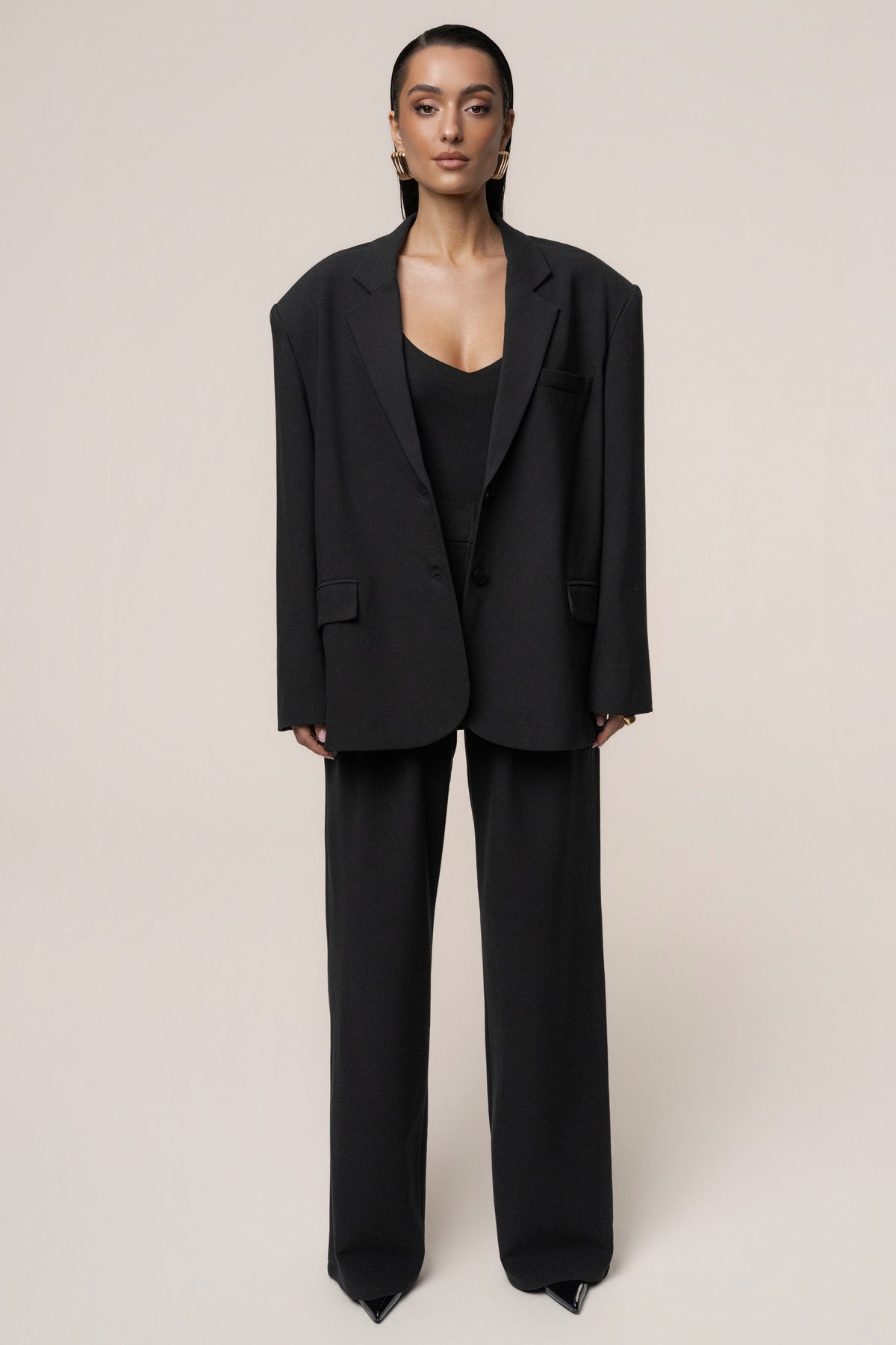 Black Core Standard Blazer