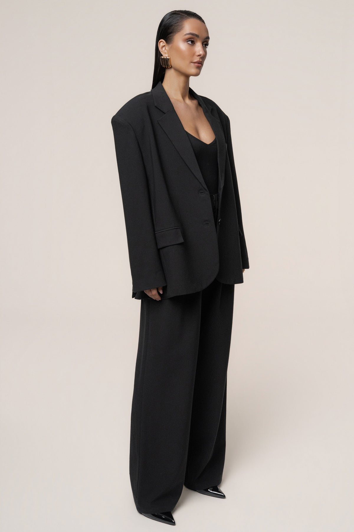 Black Core Standard Blazer