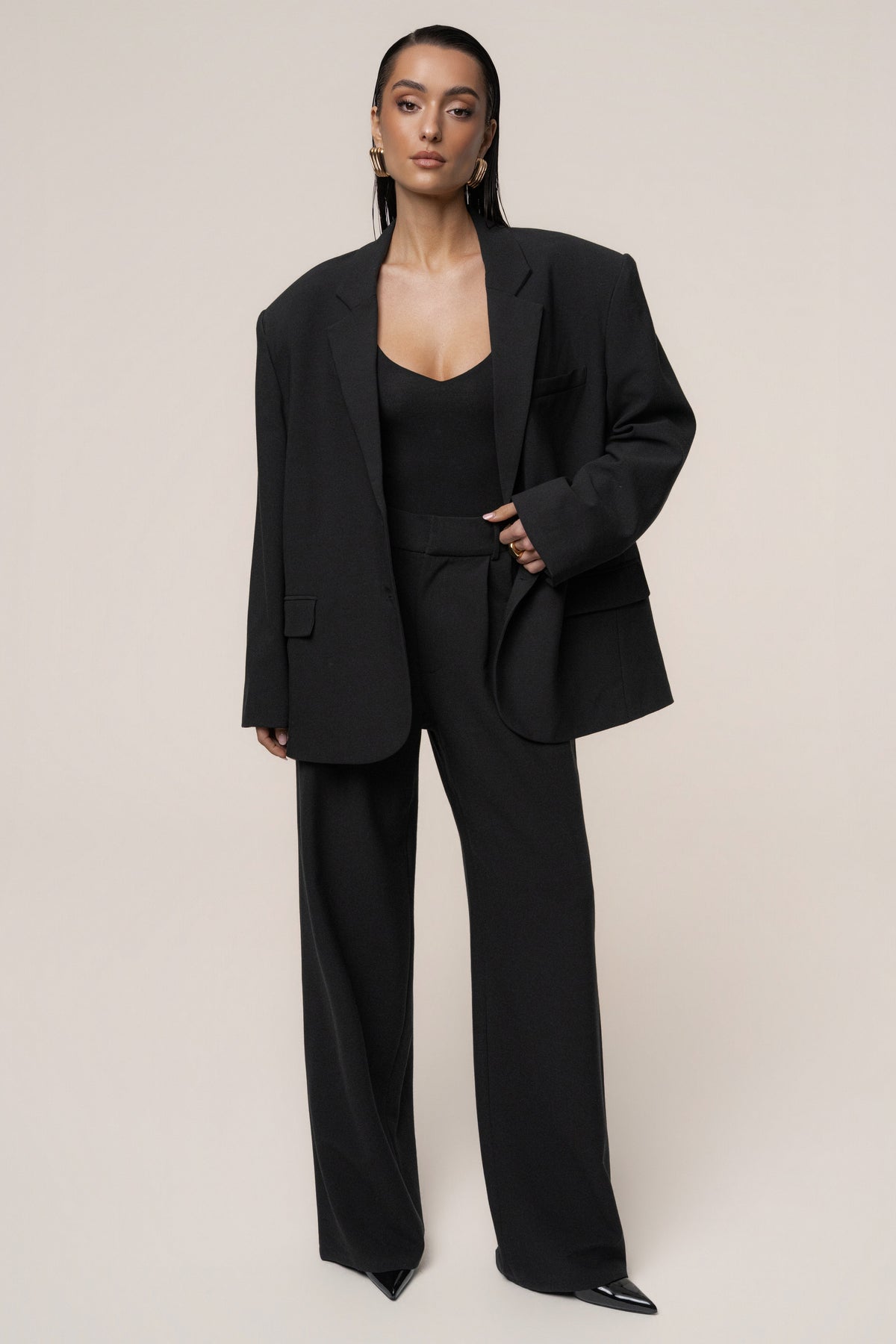 Black Core Standard Blazer