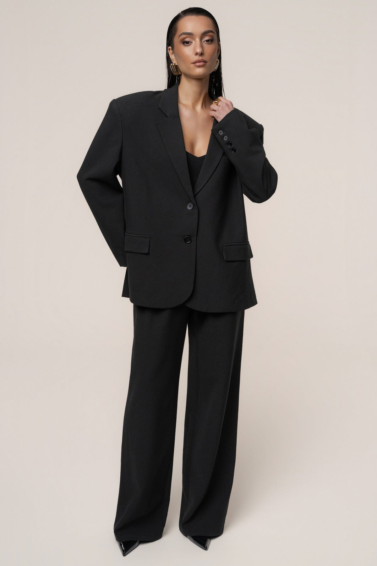 Black Core Standard Pant