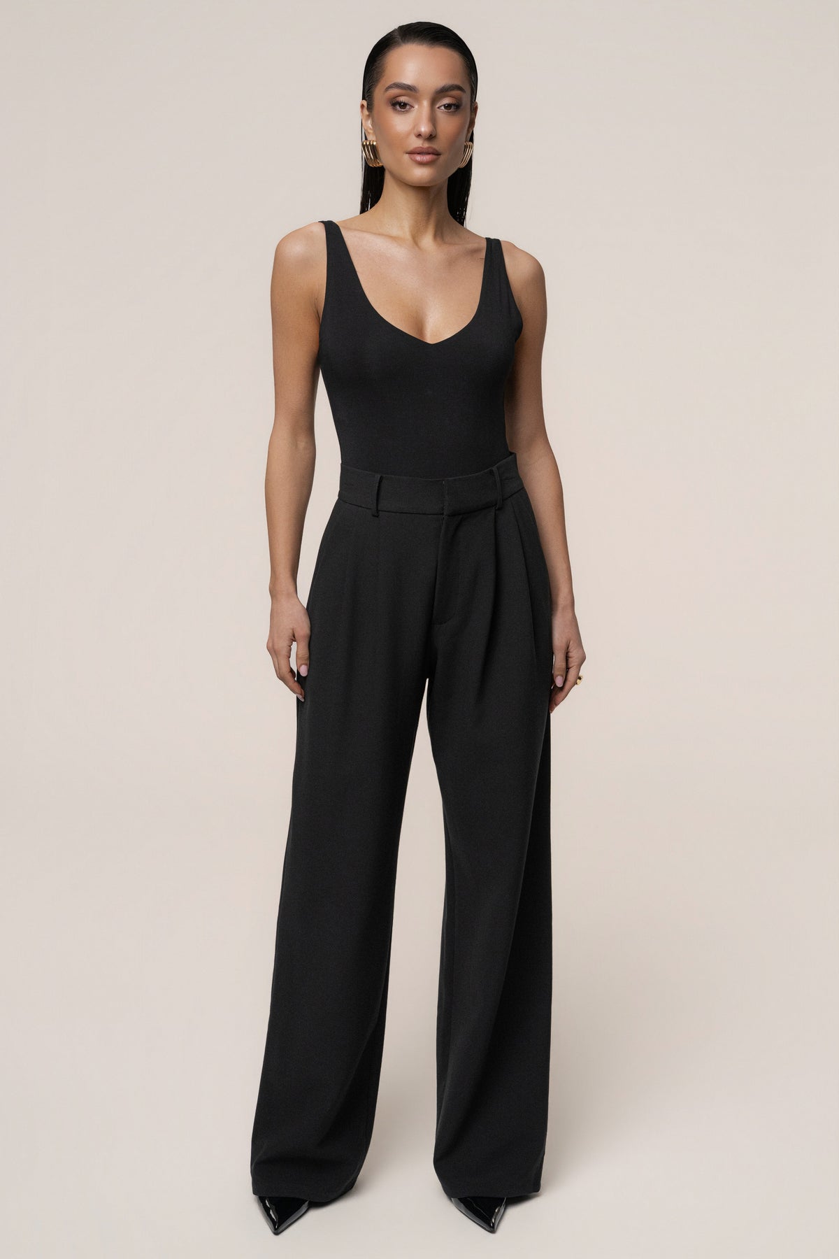 Black Core Standard Pant
