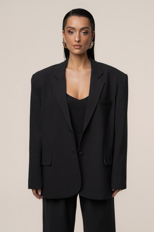 Black Core Standard Blazer