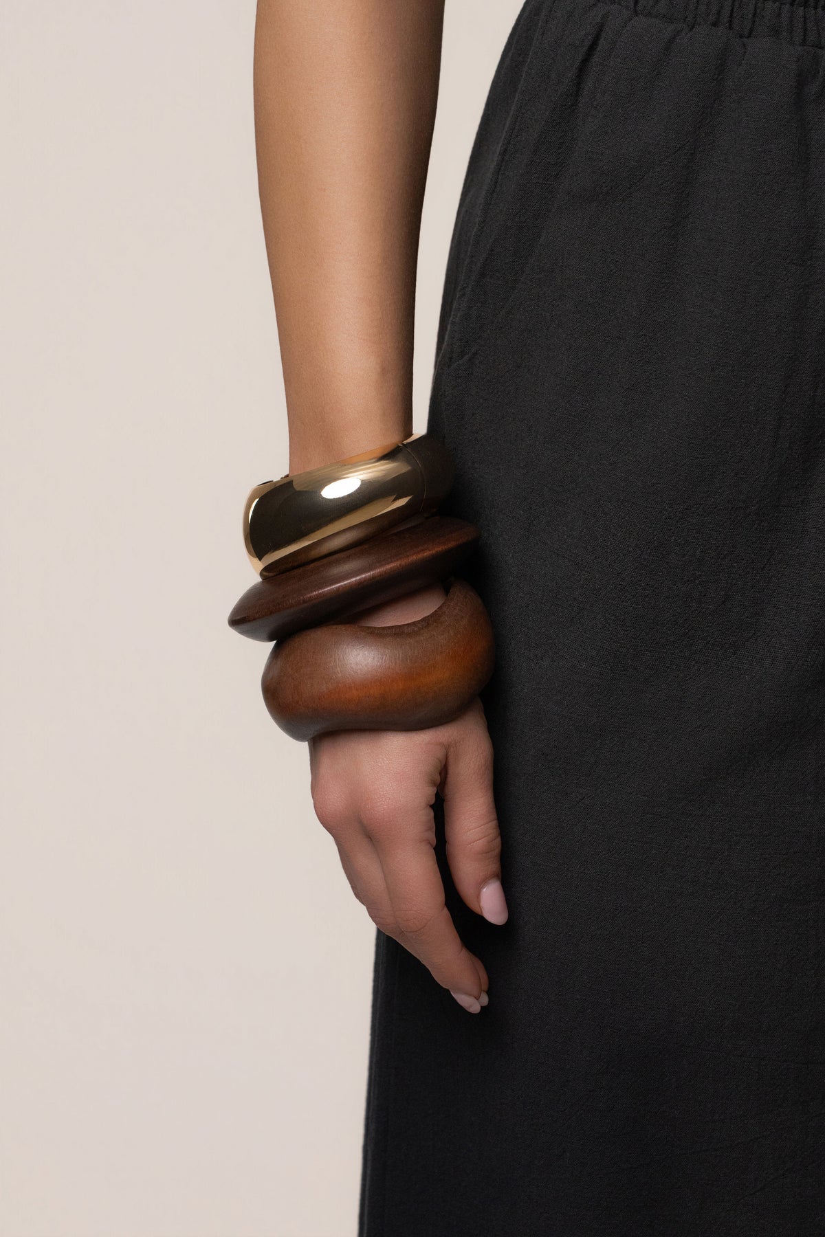 Gold Kora Bracelet Set