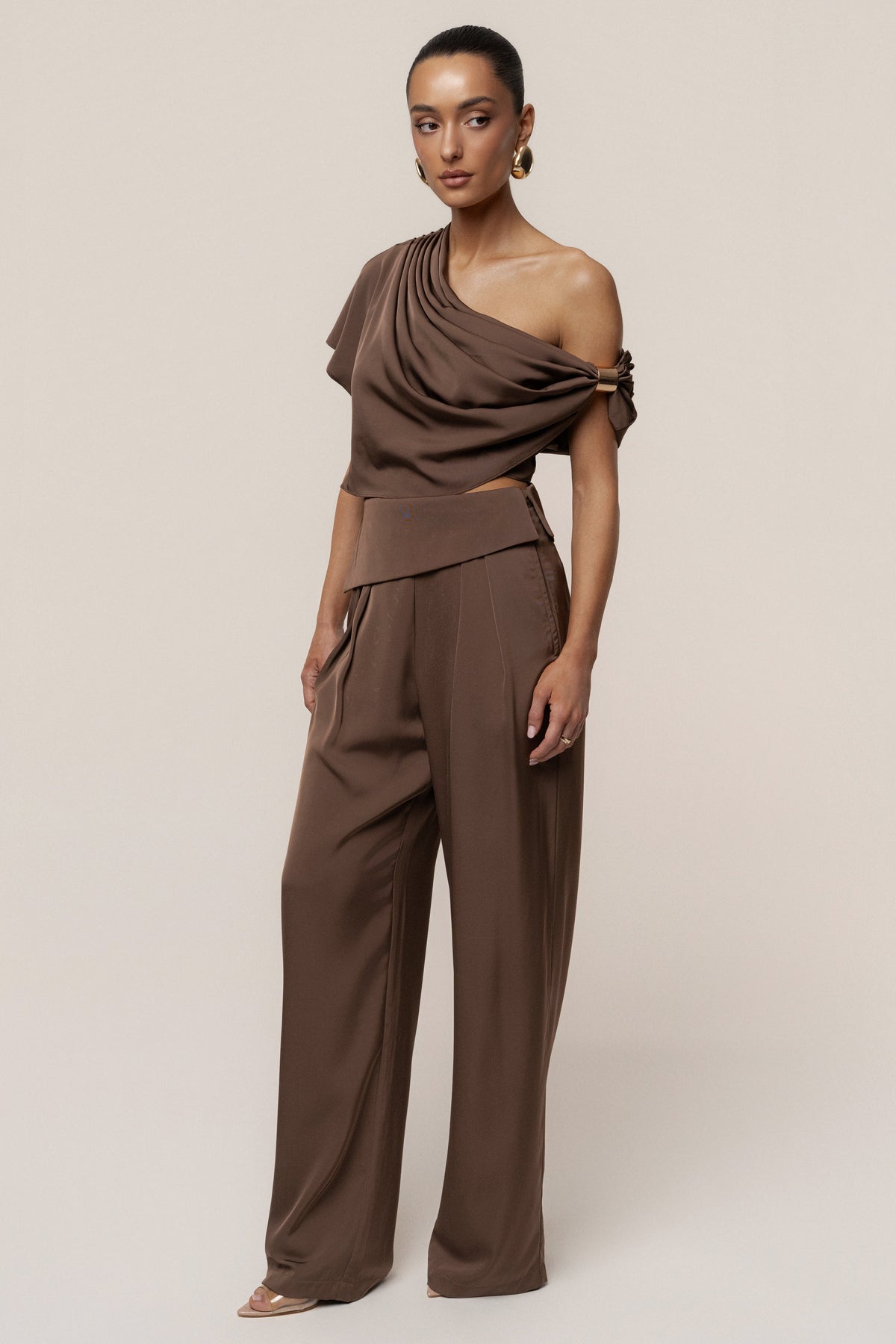 Chocolate Executive Trousers