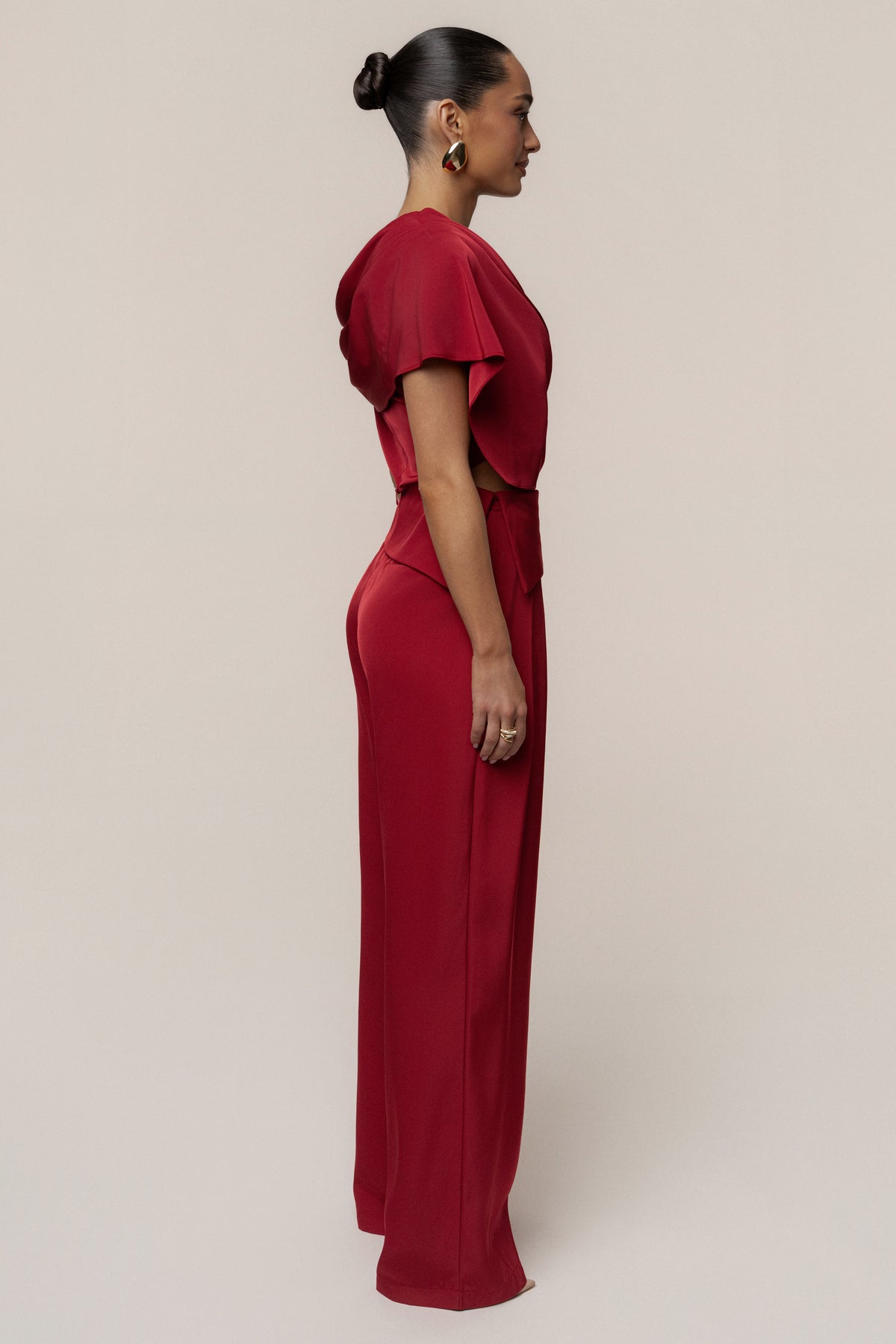 Red Executive Trousers