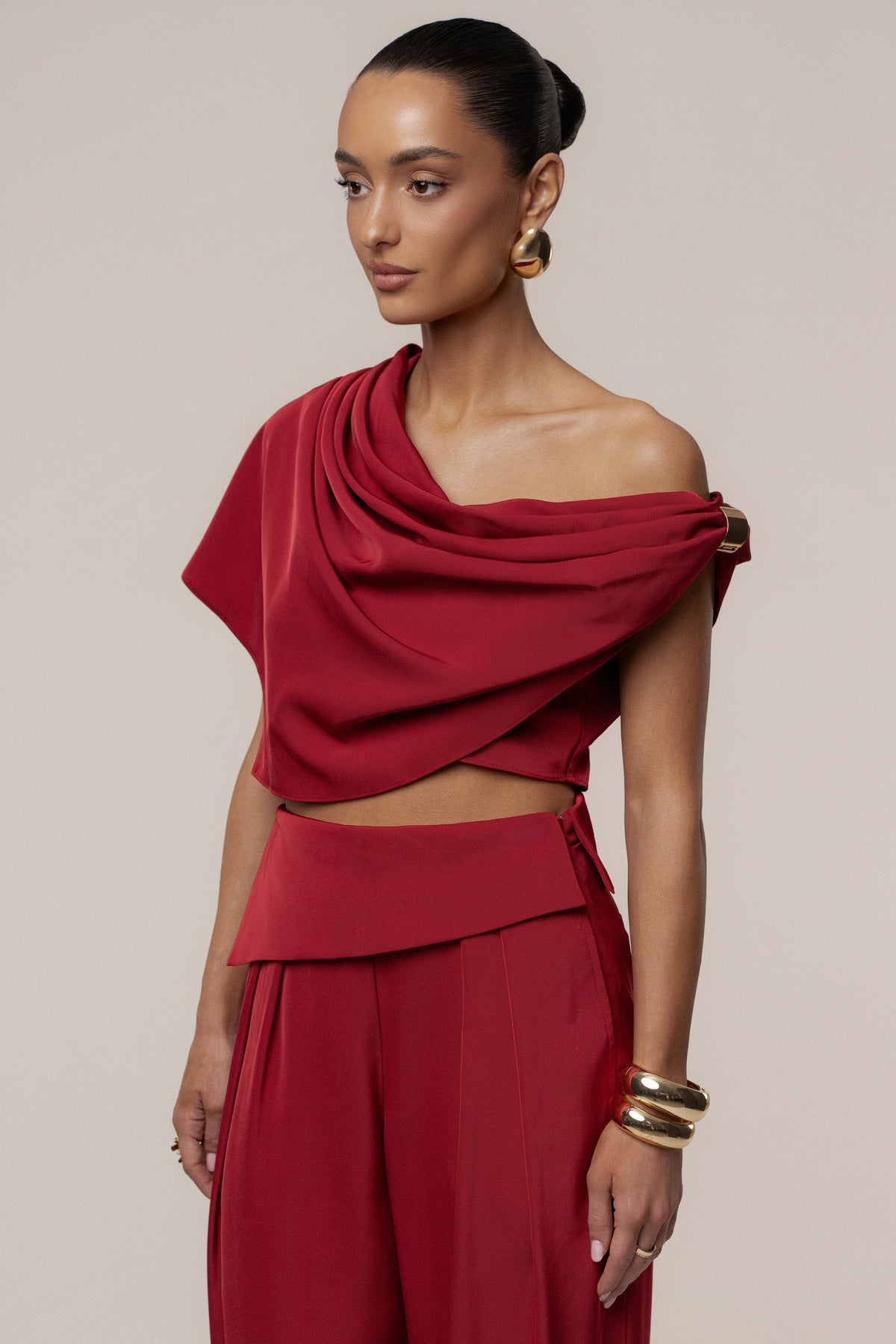 Red Executive Trousers