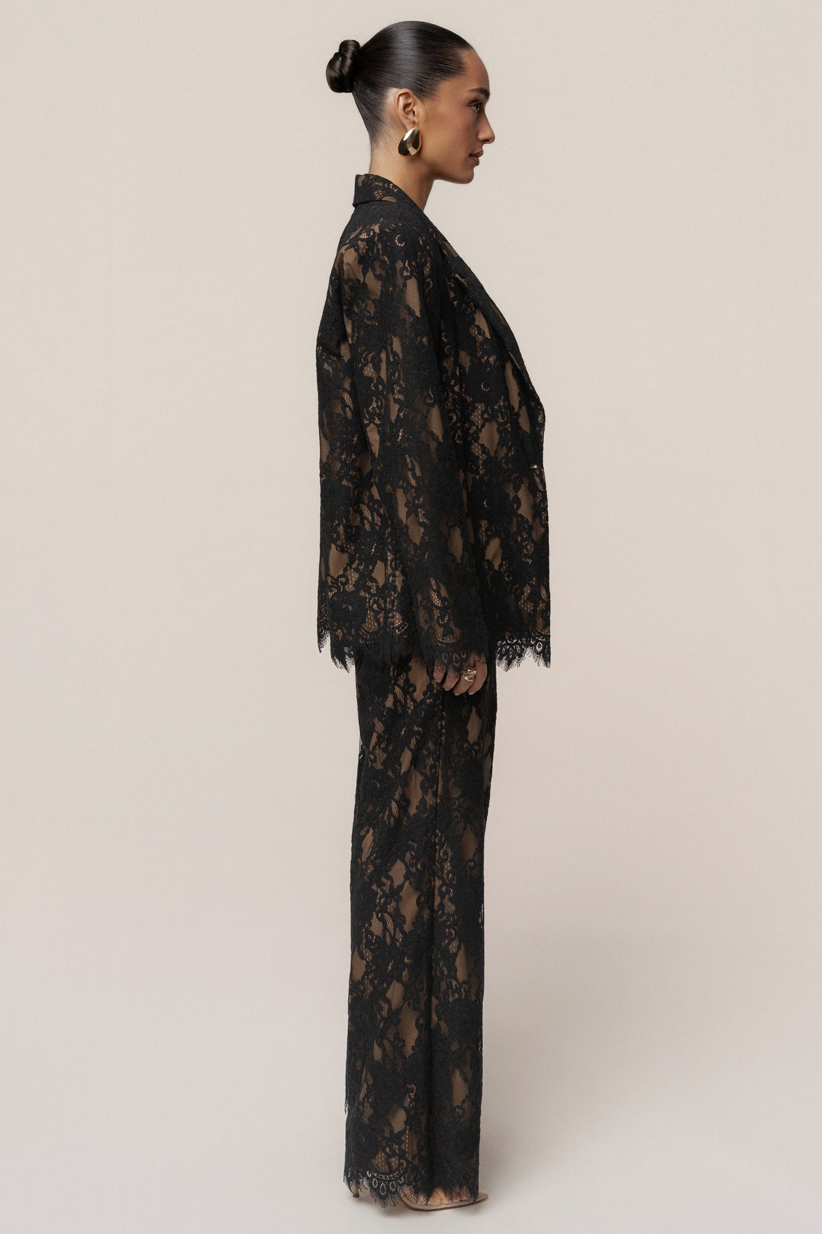Black Forever Crush Lace Pant