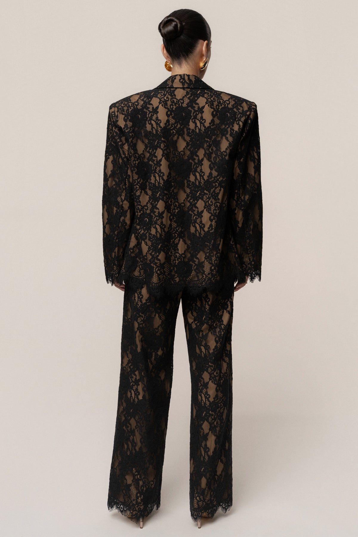 Black Forever Crush Lace Pant
