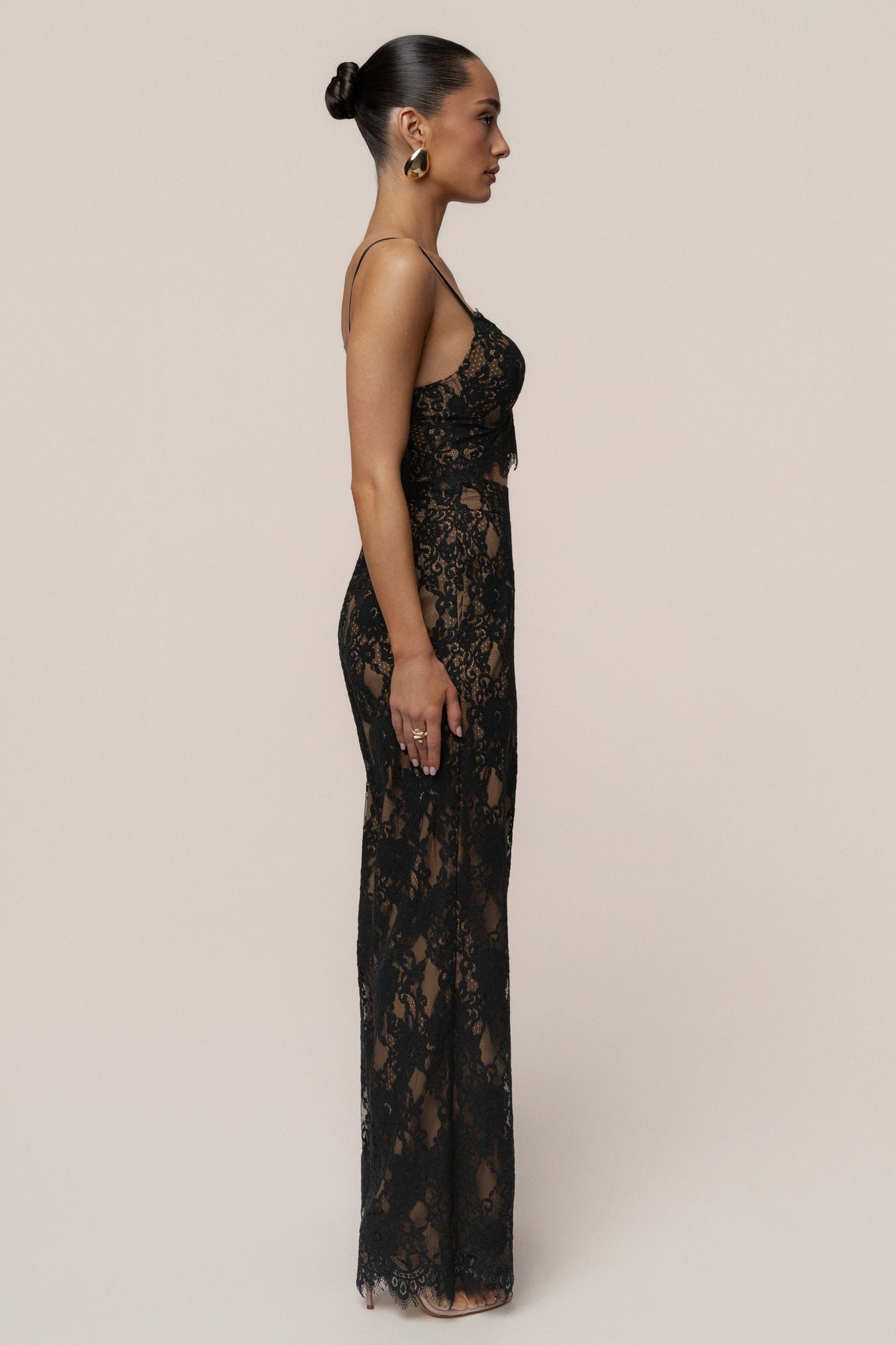 Black Forever Crush Lace Pant