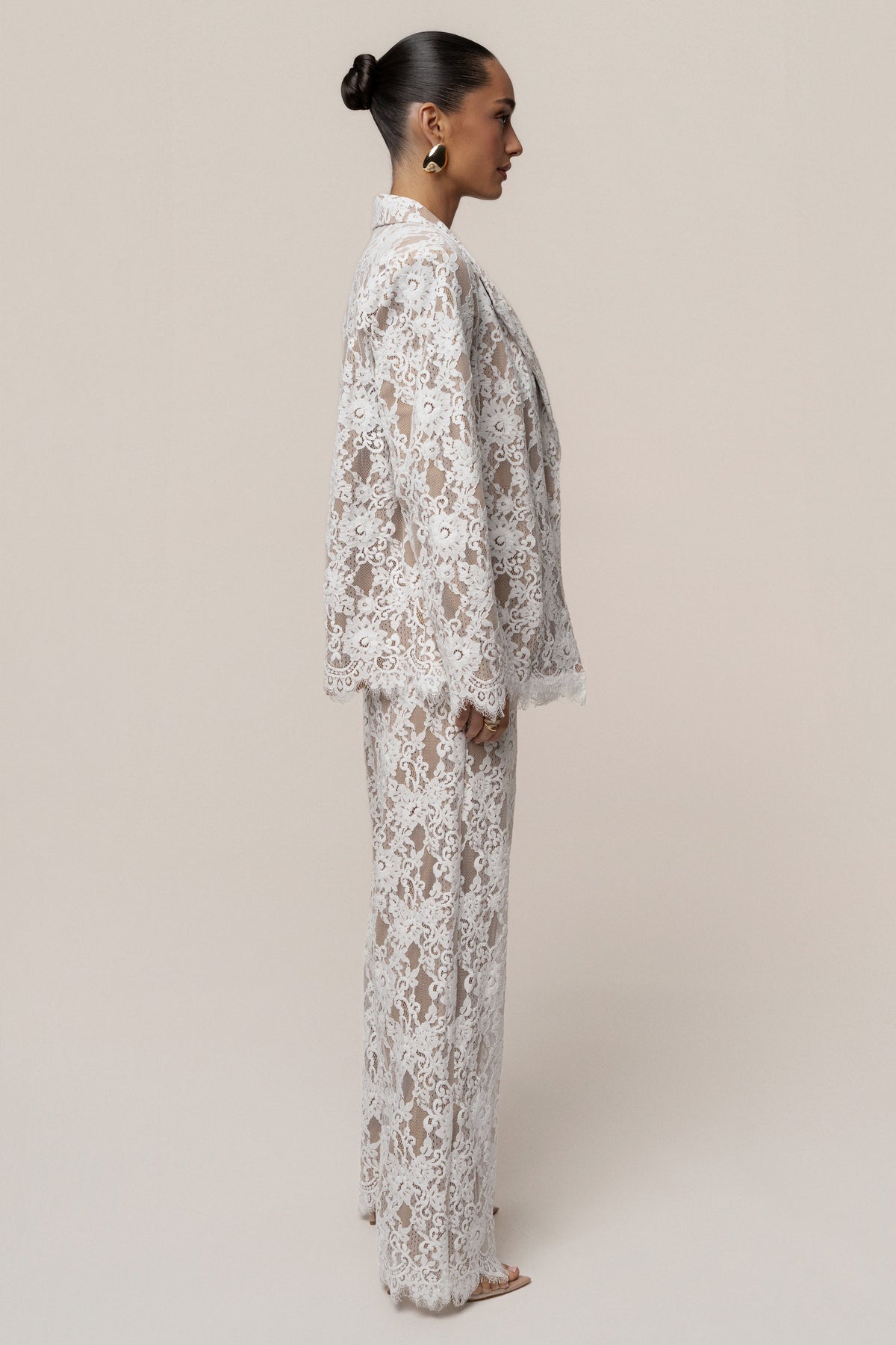 White Lace And Desire Blazer