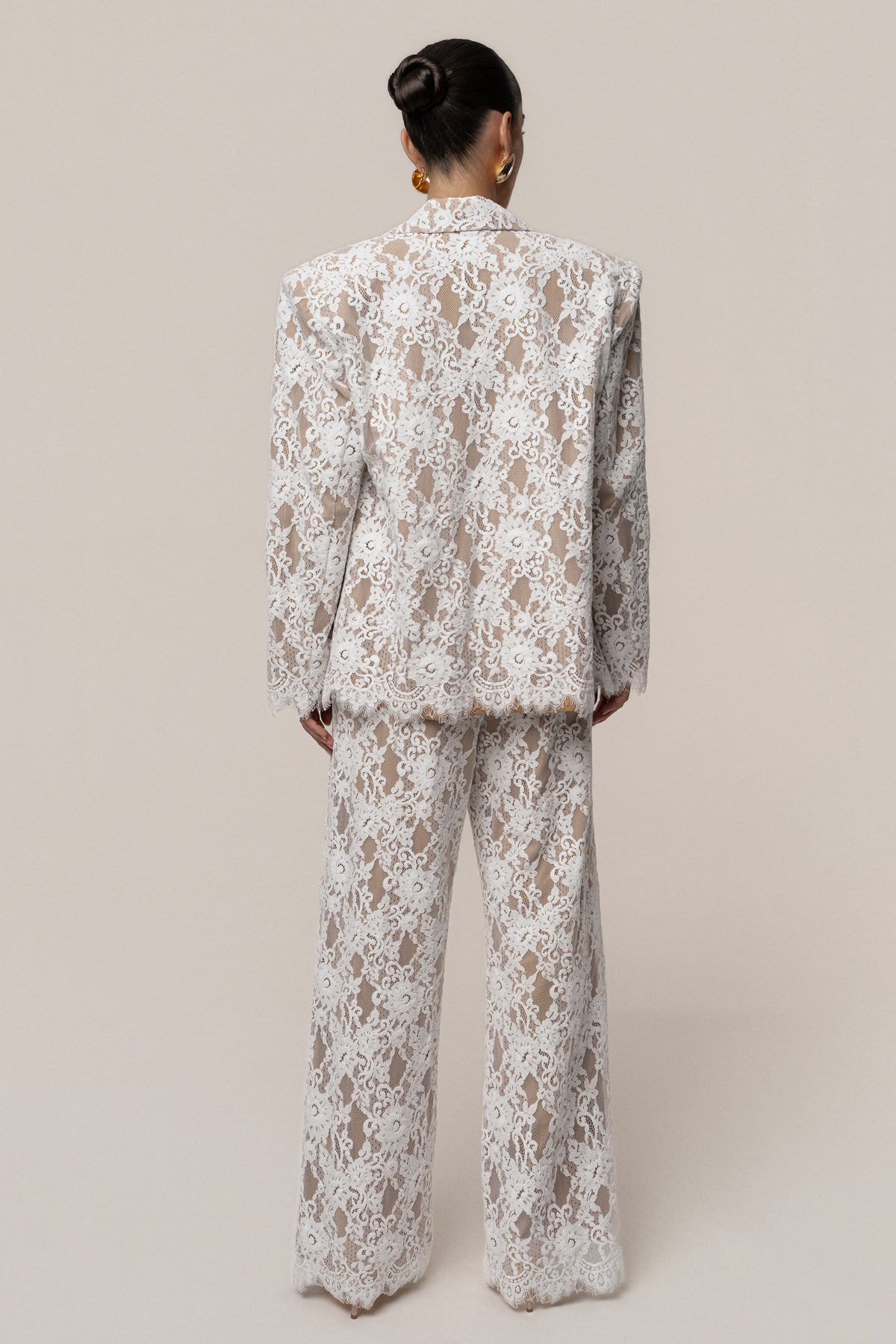 White Lace And Desire Blazer