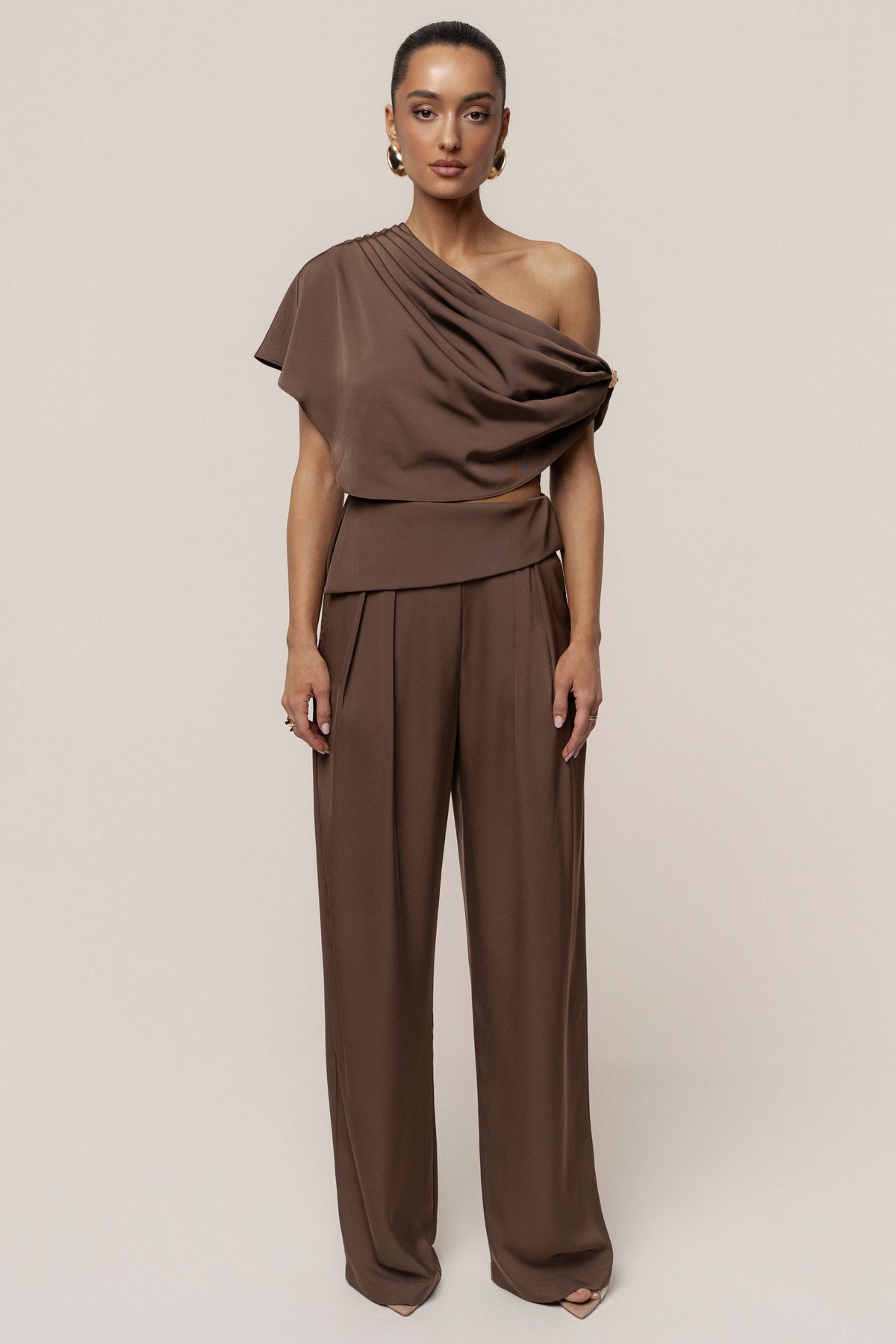 Chocolate Executive Trousers