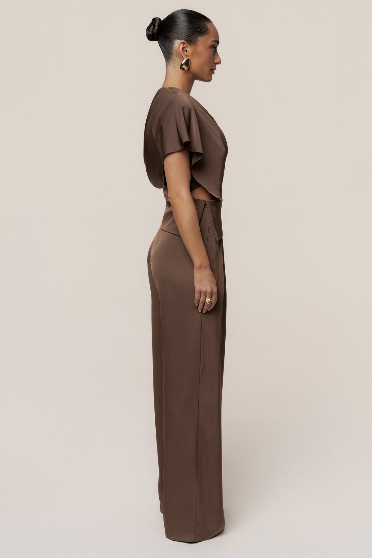 Chocolate Executive Trousers
