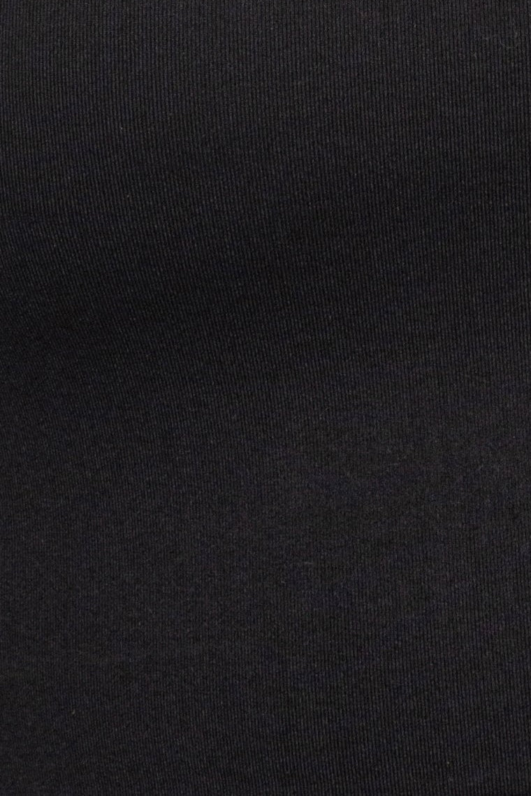 Black Active Crop Top