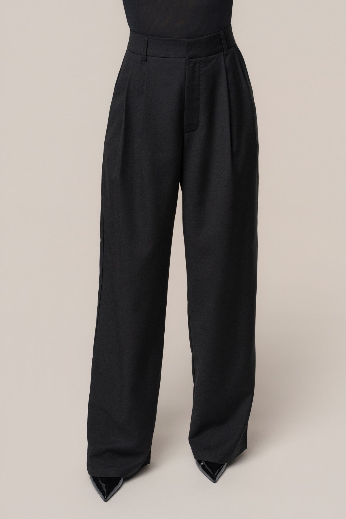 Black Refined Moments Trouser