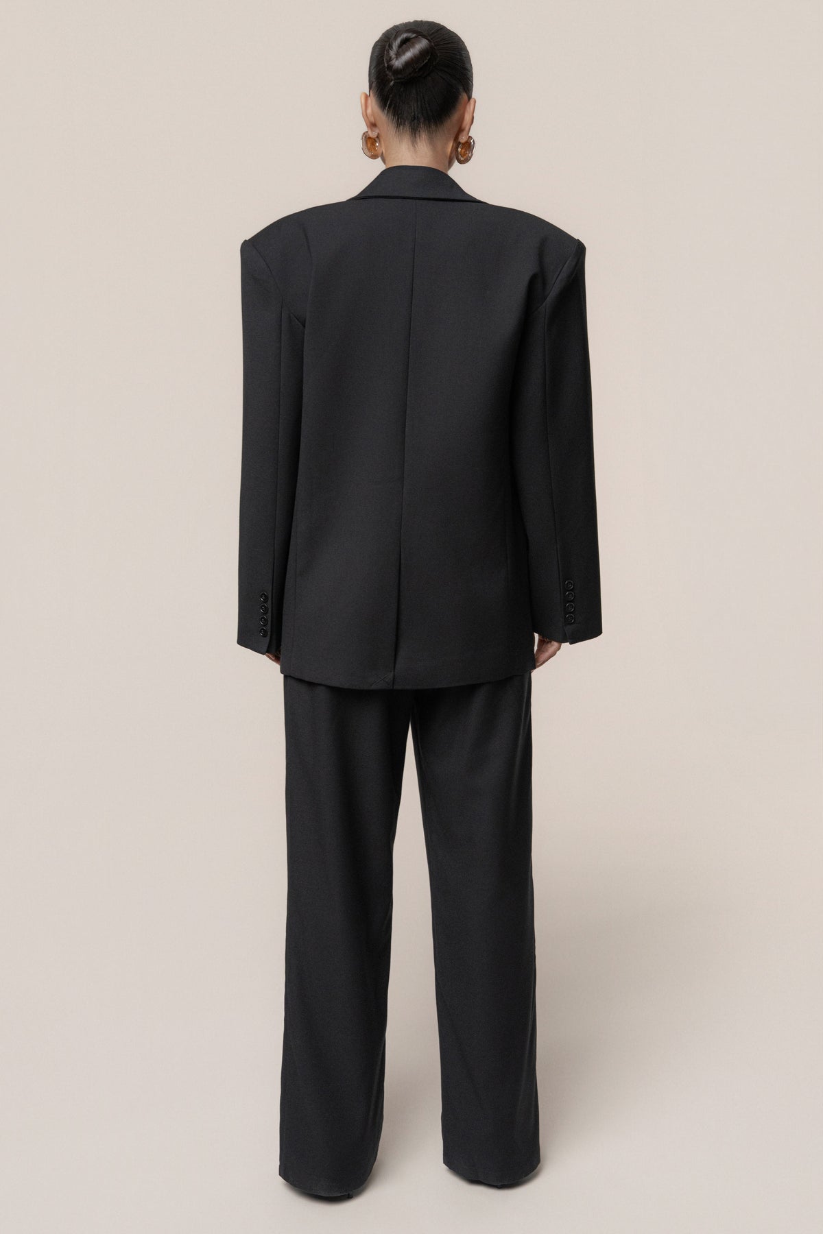 Black Refined Moments Blazer