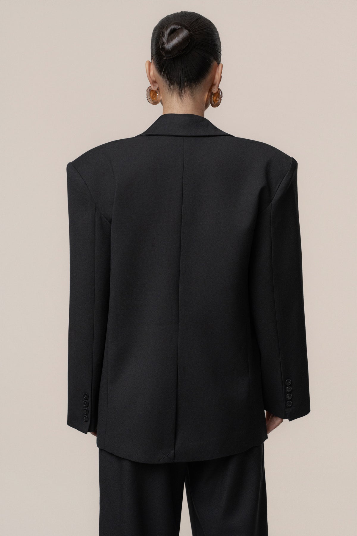 Black Refined Moments Blazer