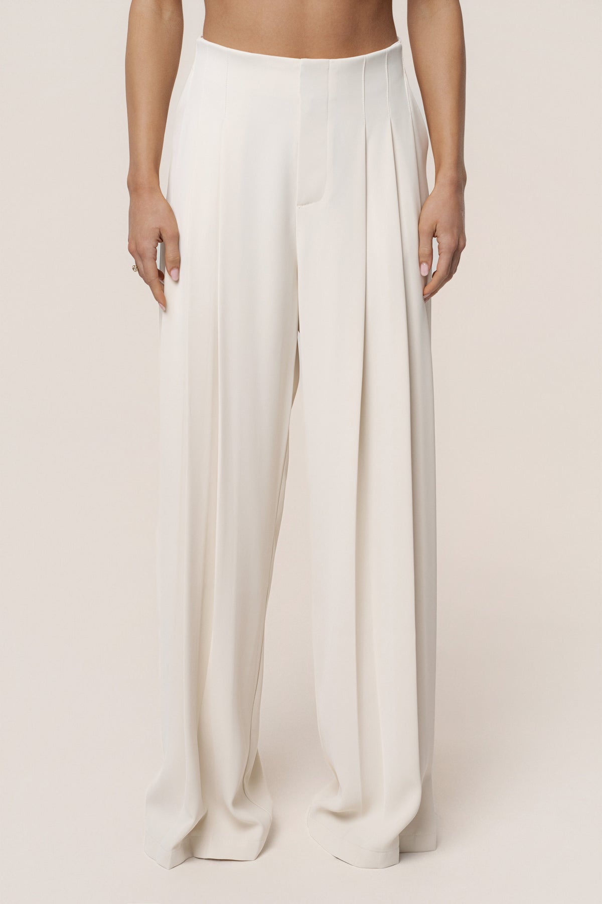Ivory Signature Elegance Trousers