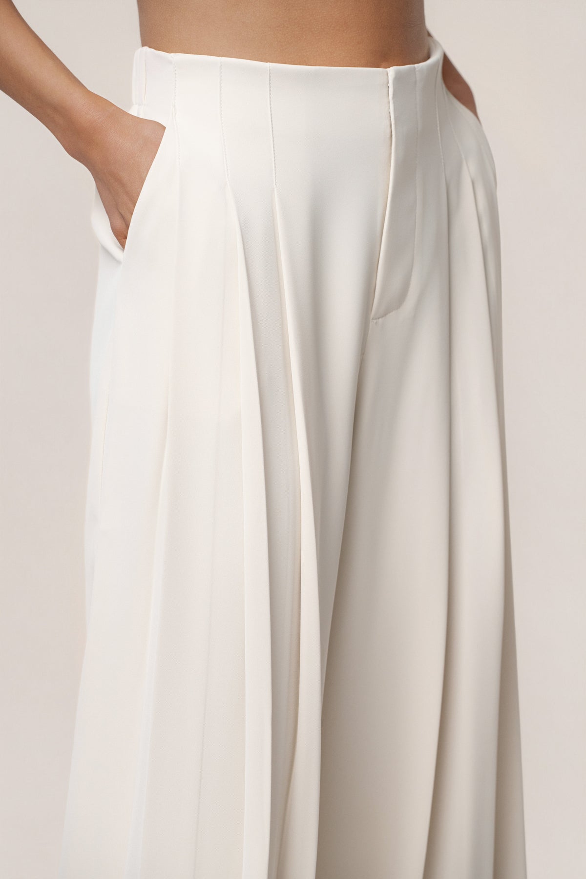 Ivory Signature Elegance Trousers