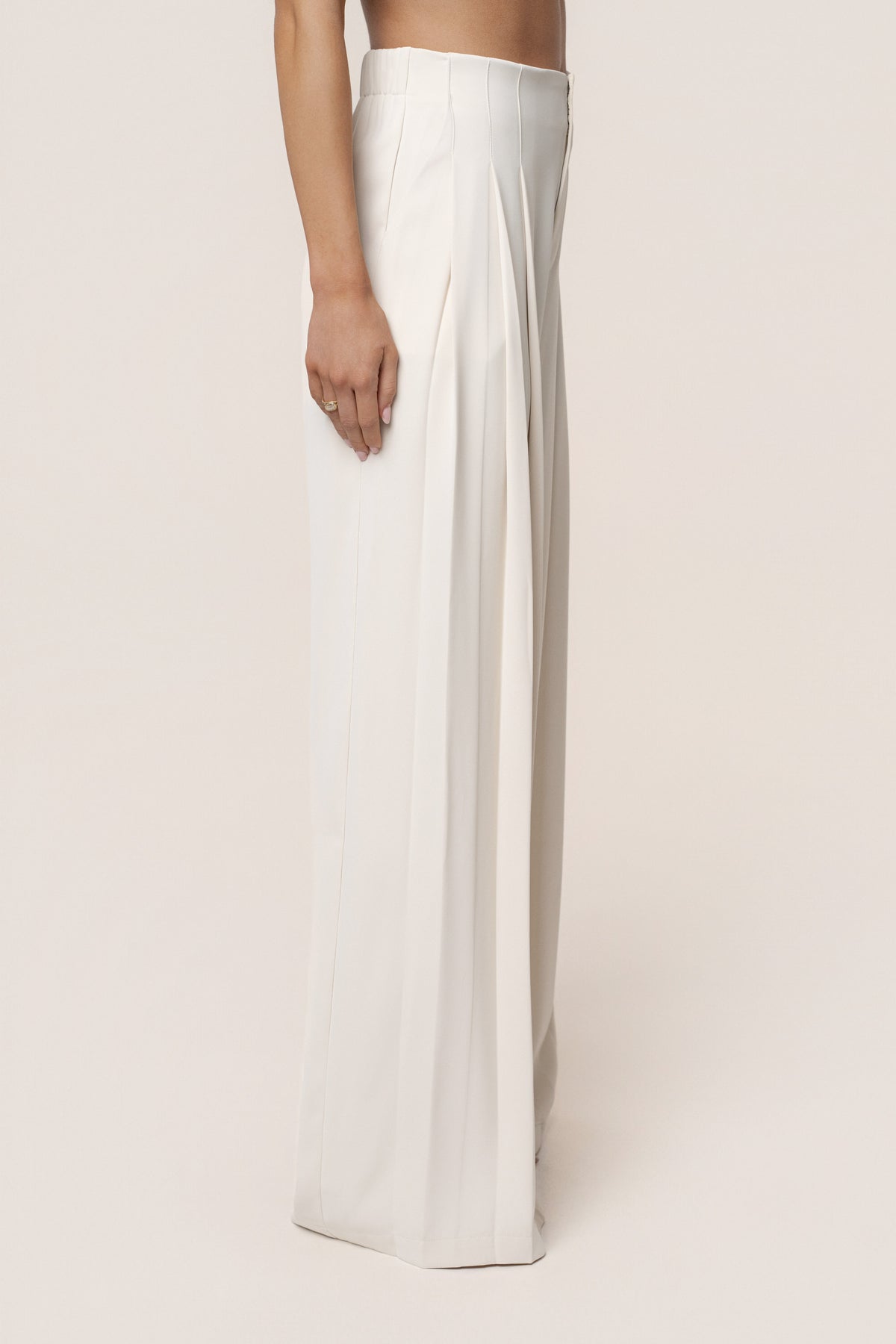 Ivory Signature Elegance Trousers
