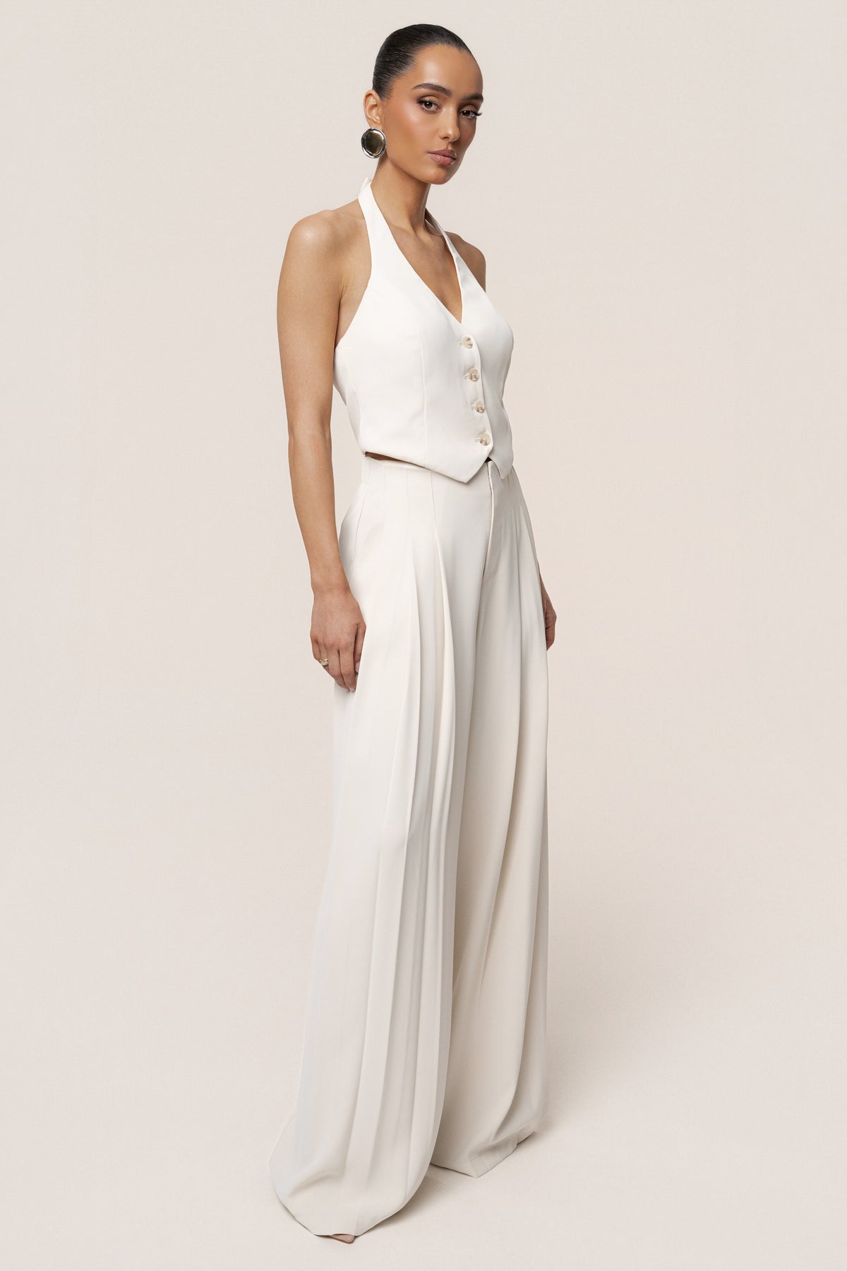 Ivory Signature Elegance Trousers